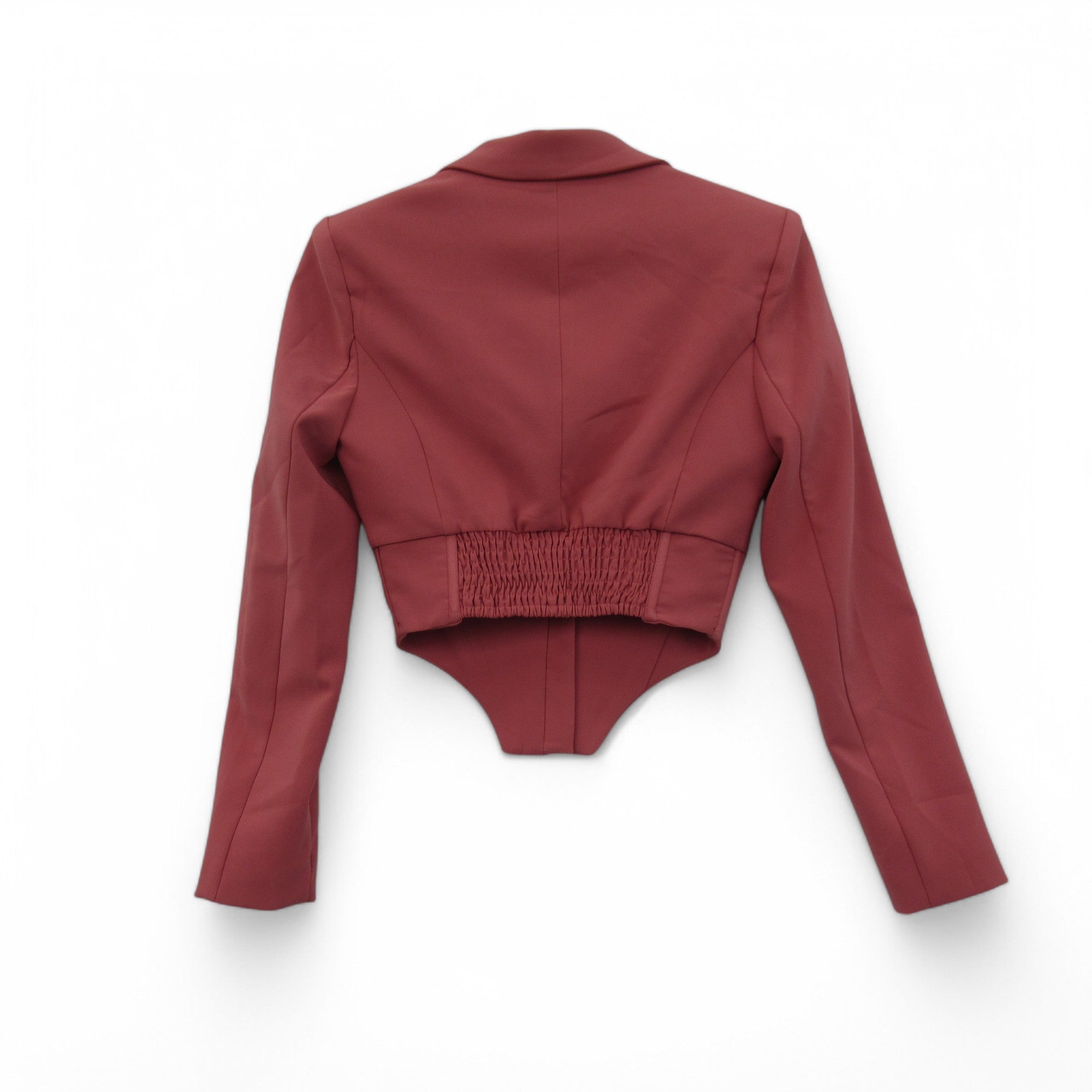 back image for Lavish Alice Corset Cropped Jacket UK 8 Pink Womenswear | Preloved