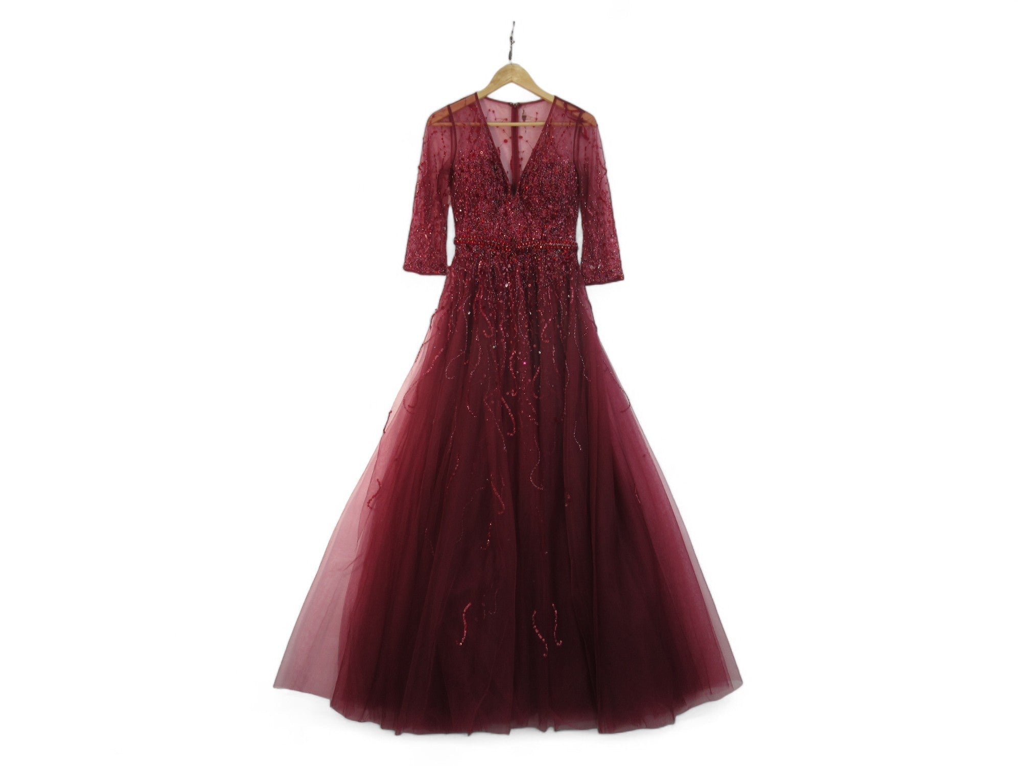 Jovani Small Red Ball Gown Prom Dress Womenswear Preloved