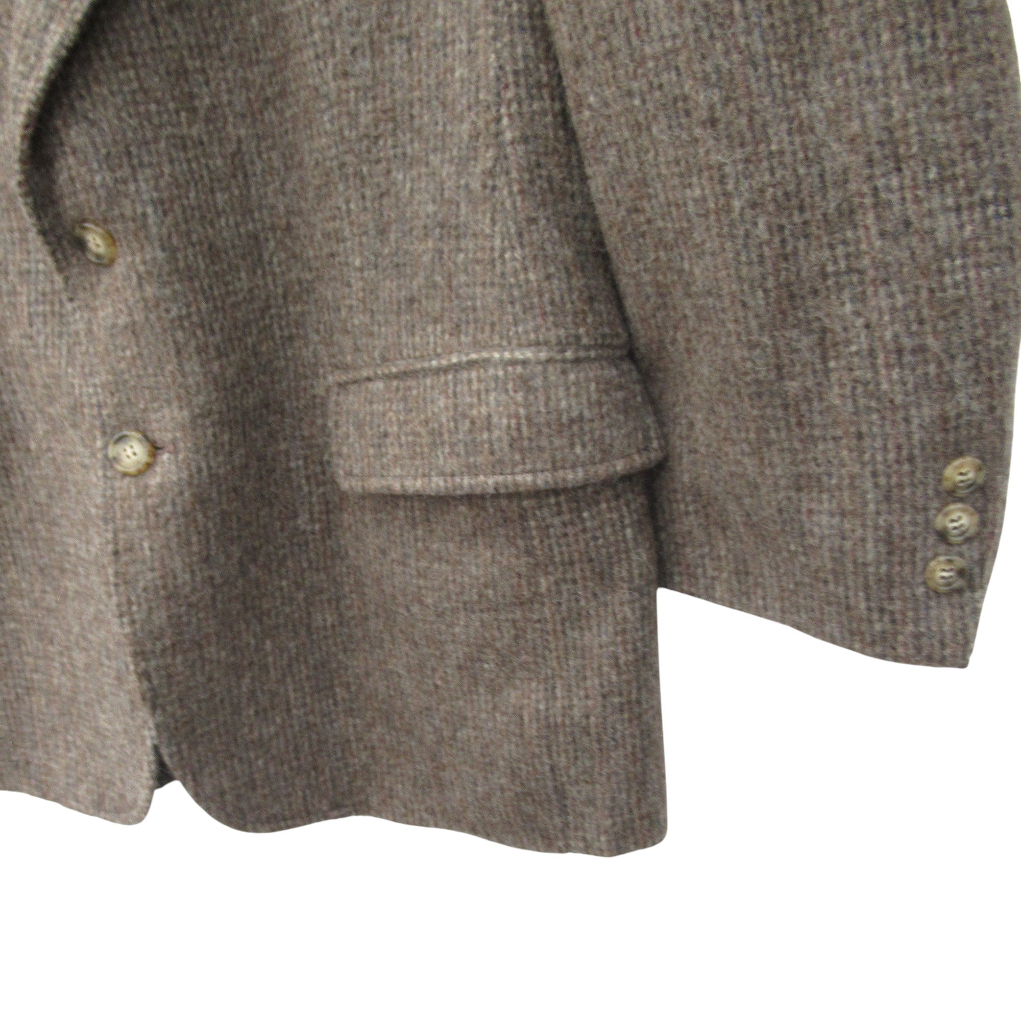 sleeve image for Austin Leeds Vintage Tweed Blazer 39S Brown Menswear | Pre-loved