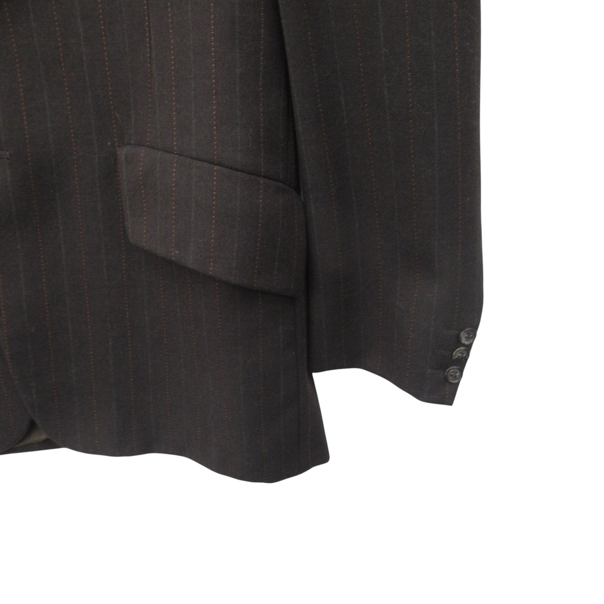 sleeve image for David Little Vintage Blazer Jacket Brown 38" Menswear | Pre-loved