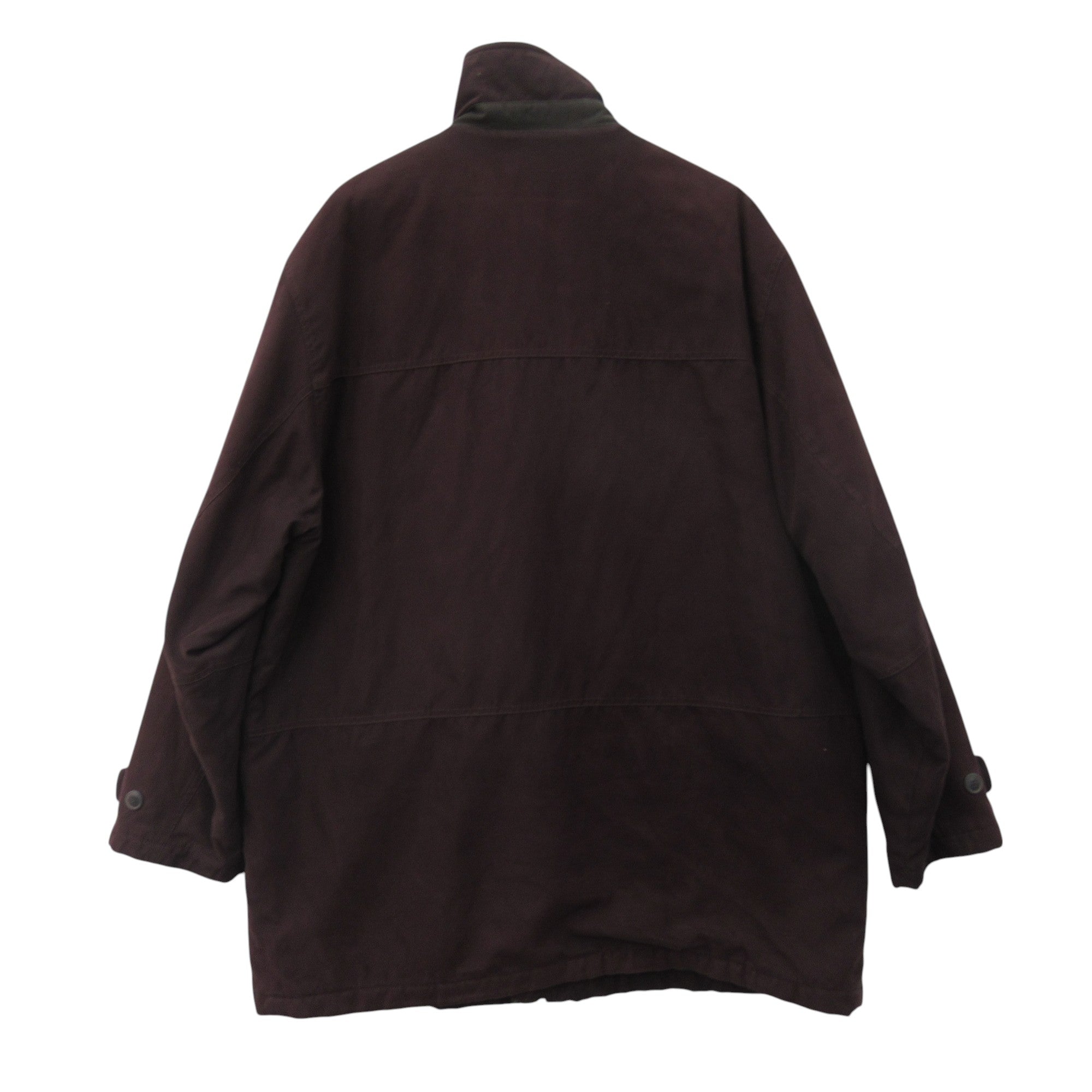 back image for Jupiter Sportswear Coat Jacket Burgundy 3XL Menswear | Pre-loved 