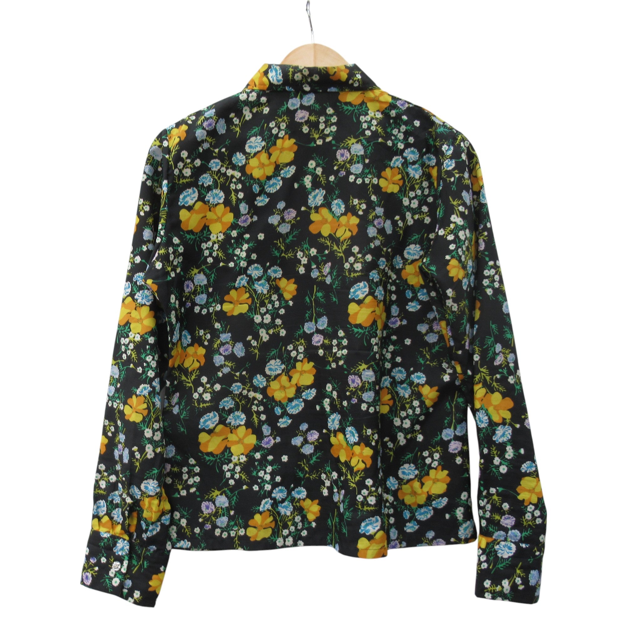 back image for Import Vintage Floral Blouse Large Multicoloured Womenswear  Pre-loved