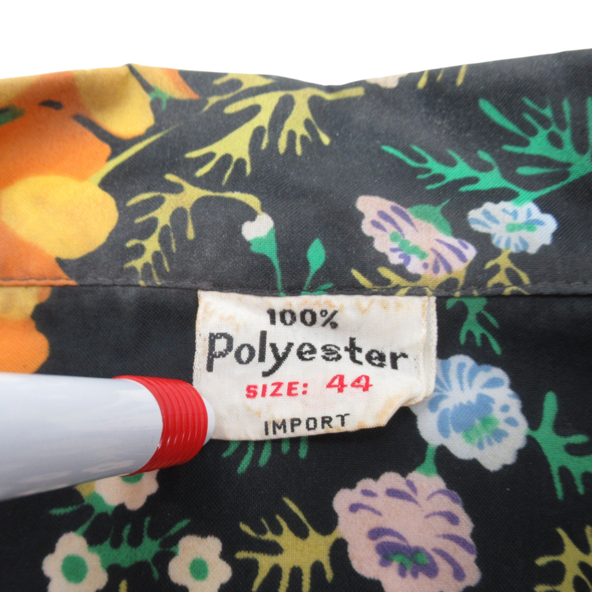 label image for Import Vintage Floral Blouse Large Multicoloured Womenswear  Pre-loved
