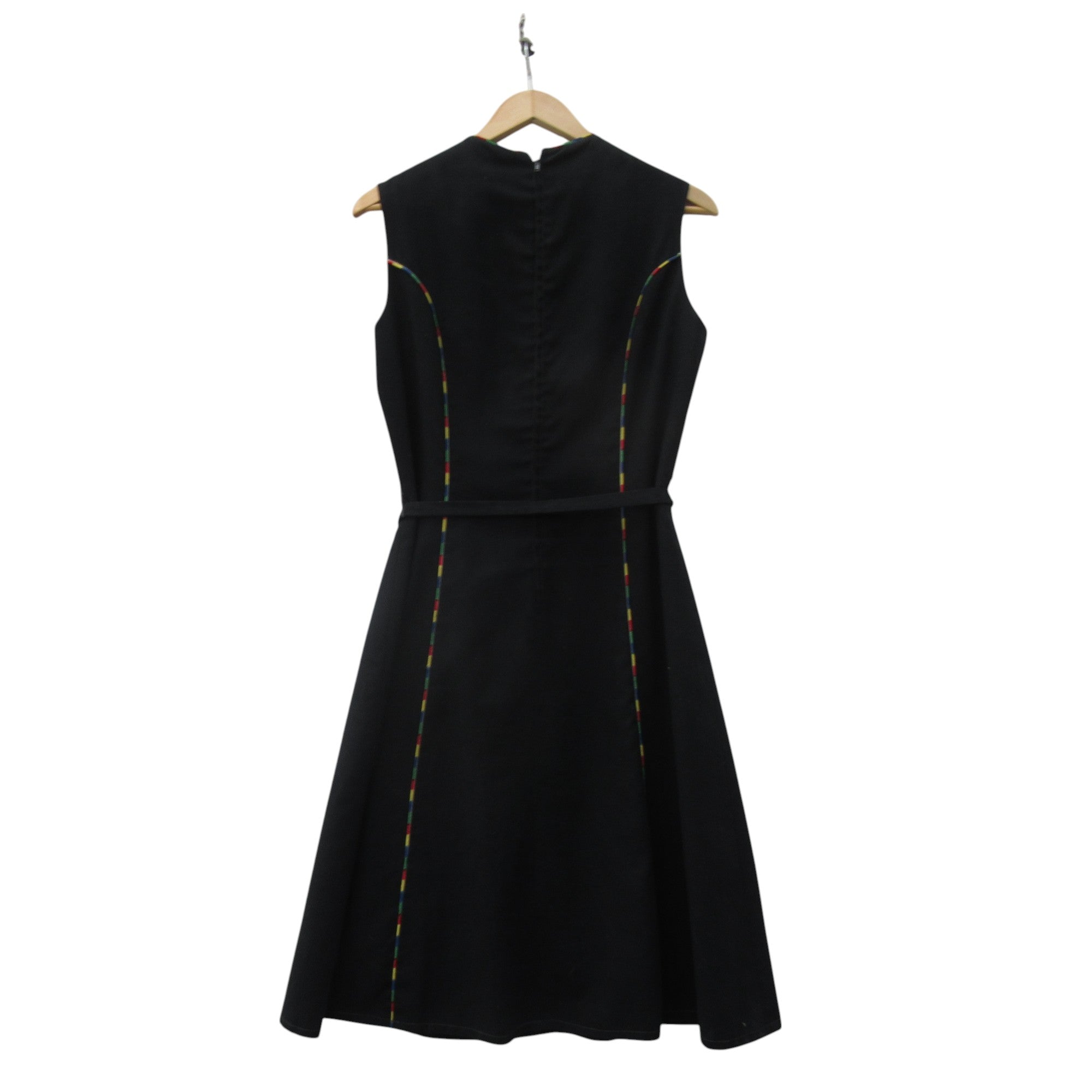 back image for Marisa At Kitty Copeland Vintage Dress UK 10 Navy Womenswear | Pre-loved 