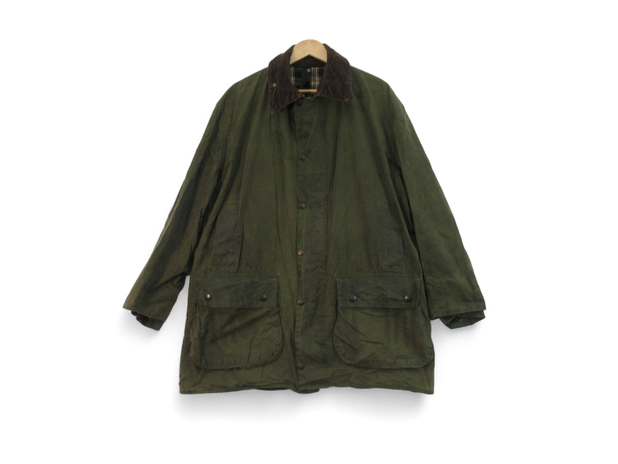 Khaki wax jacket best sale