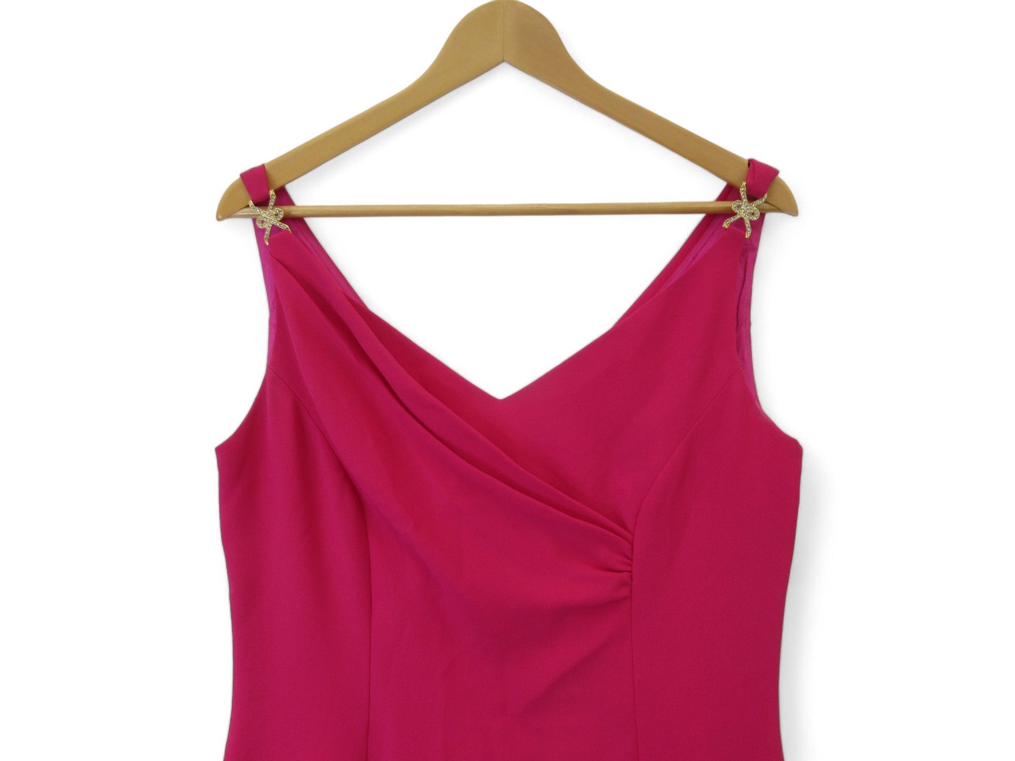 Close up image for Frank Usher UK 14 Pink Diamante Dress Womenswear | Preloved