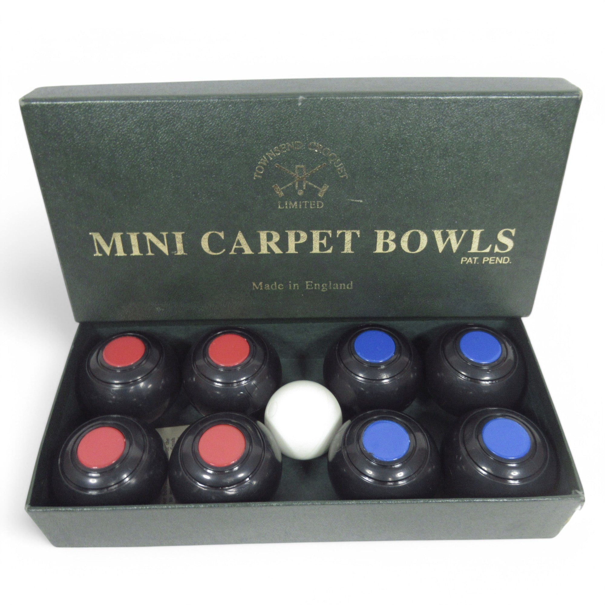 Overview image of Townsend Croquet Ltd Mini Carpet Bowls 1991 Boxed