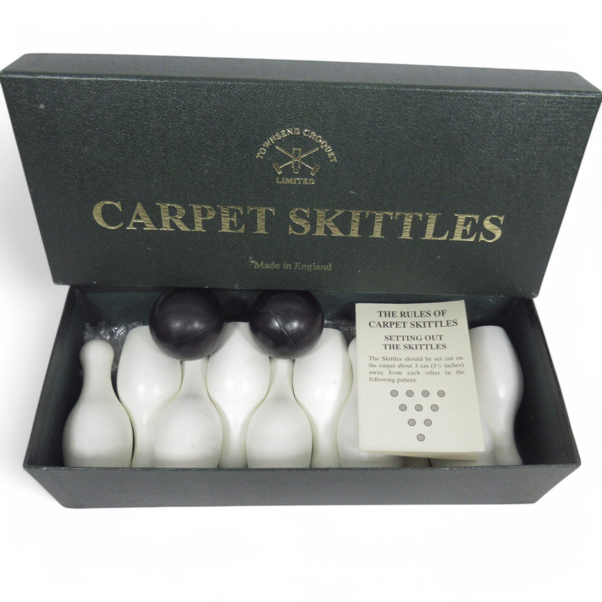 Overview image of Townsend Croquet Ltd Carpet Skittles Indoor Game Boxed 1997