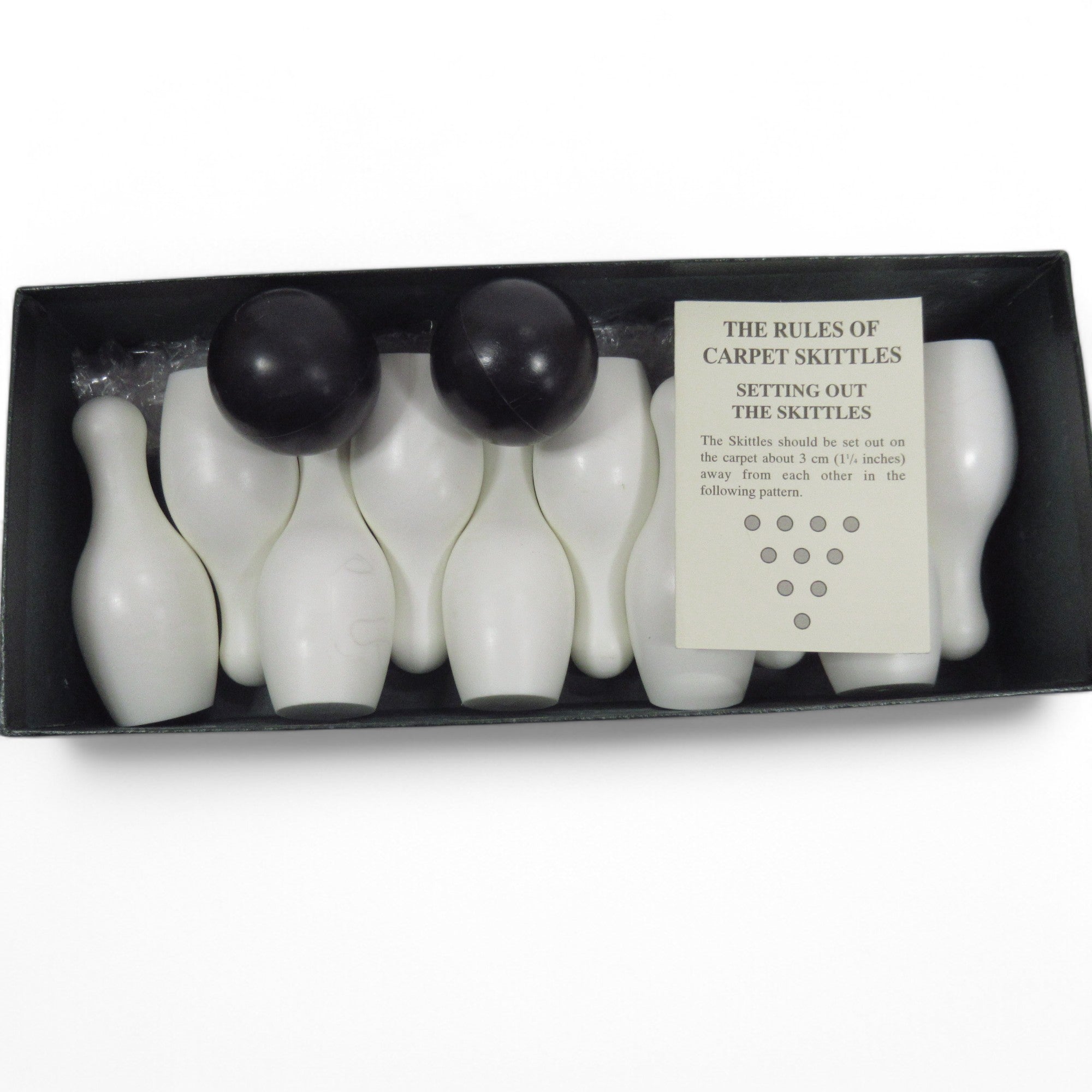 Top image of Townsend Croquet Ltd Carpet Skittles Indoor Game Boxed 1997