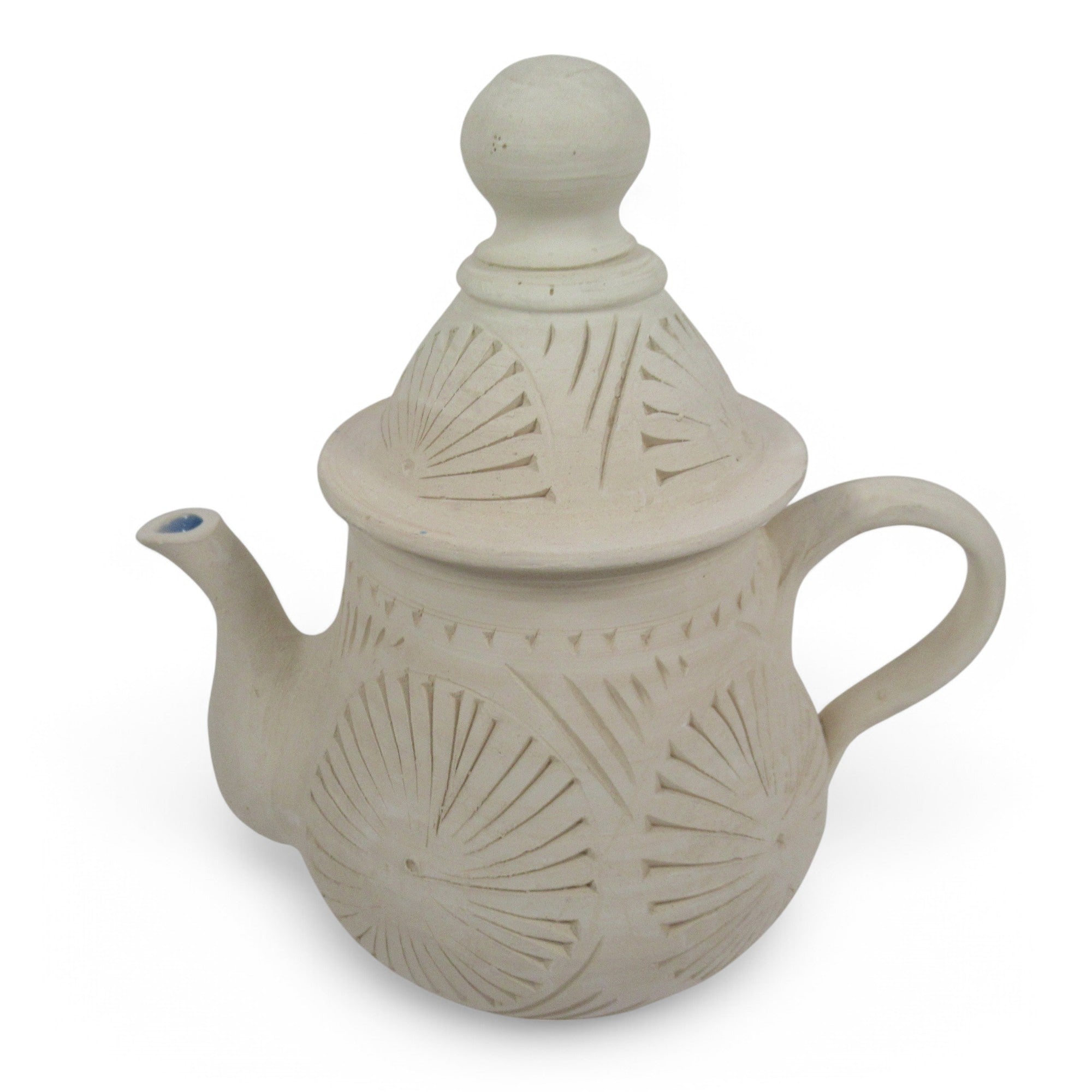 Coffee pot image of 12-Piece Ceramic Pottery Coffee Pot Set Hand Decorated