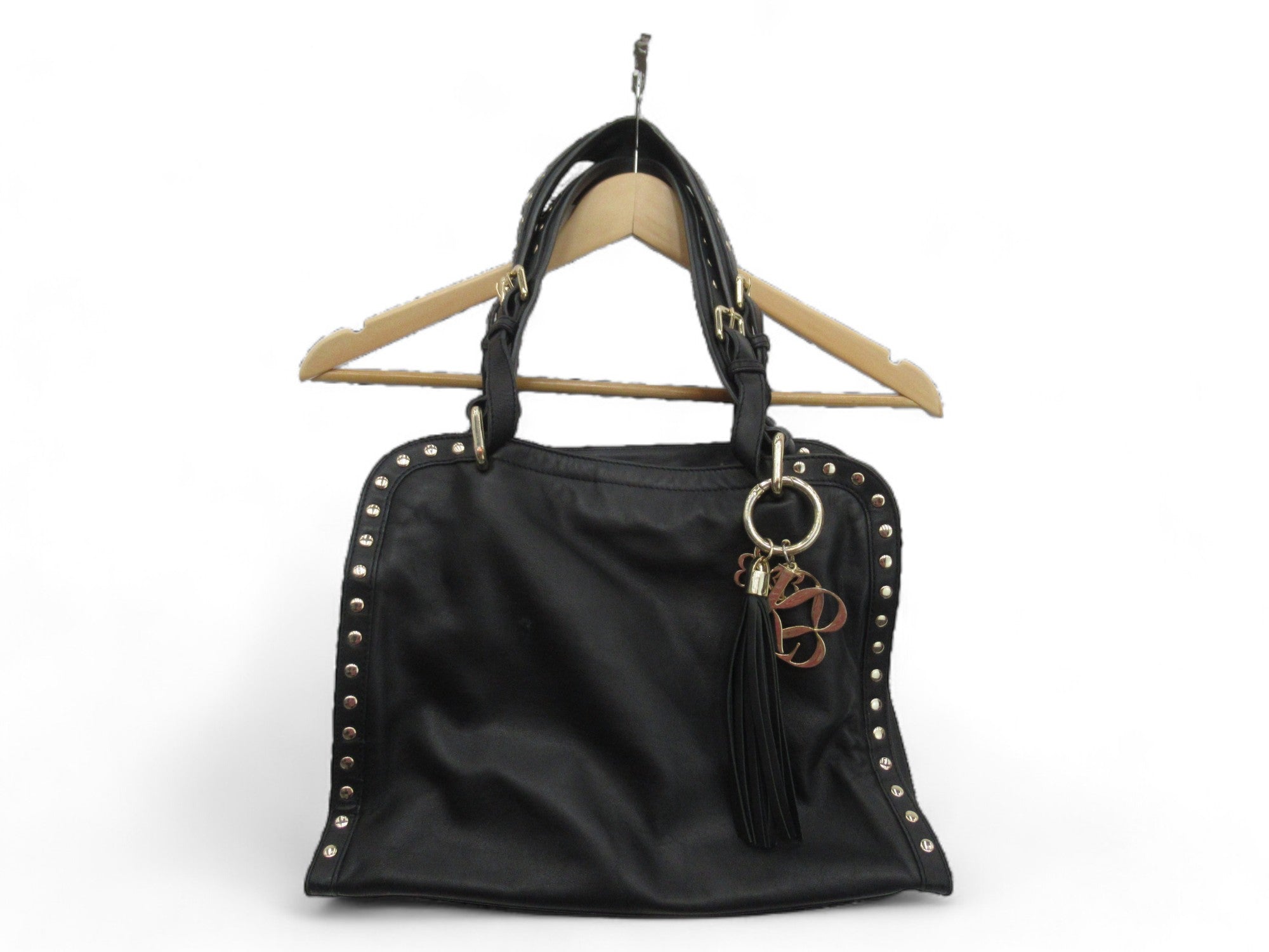 Front image for L K Bennett Black Medium Shoulder Handbag Womenswear | Preloved
