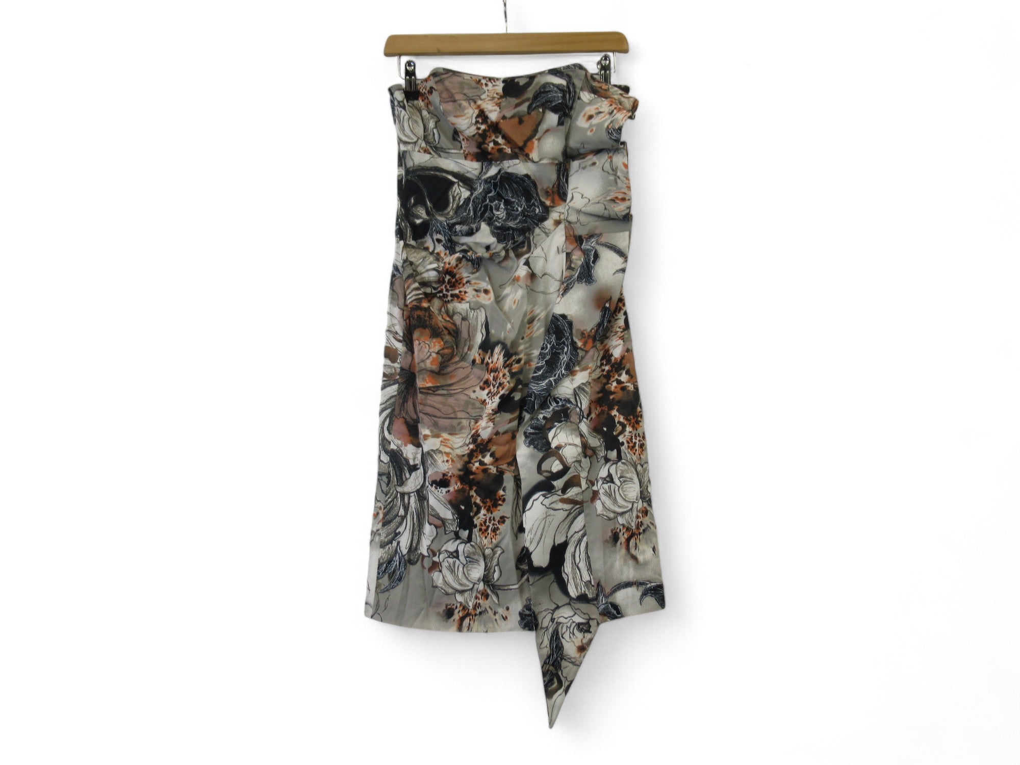Front image for Karen Millen UK 12 Multicoloured Pattern Party Dress Womenswear | Preloved 