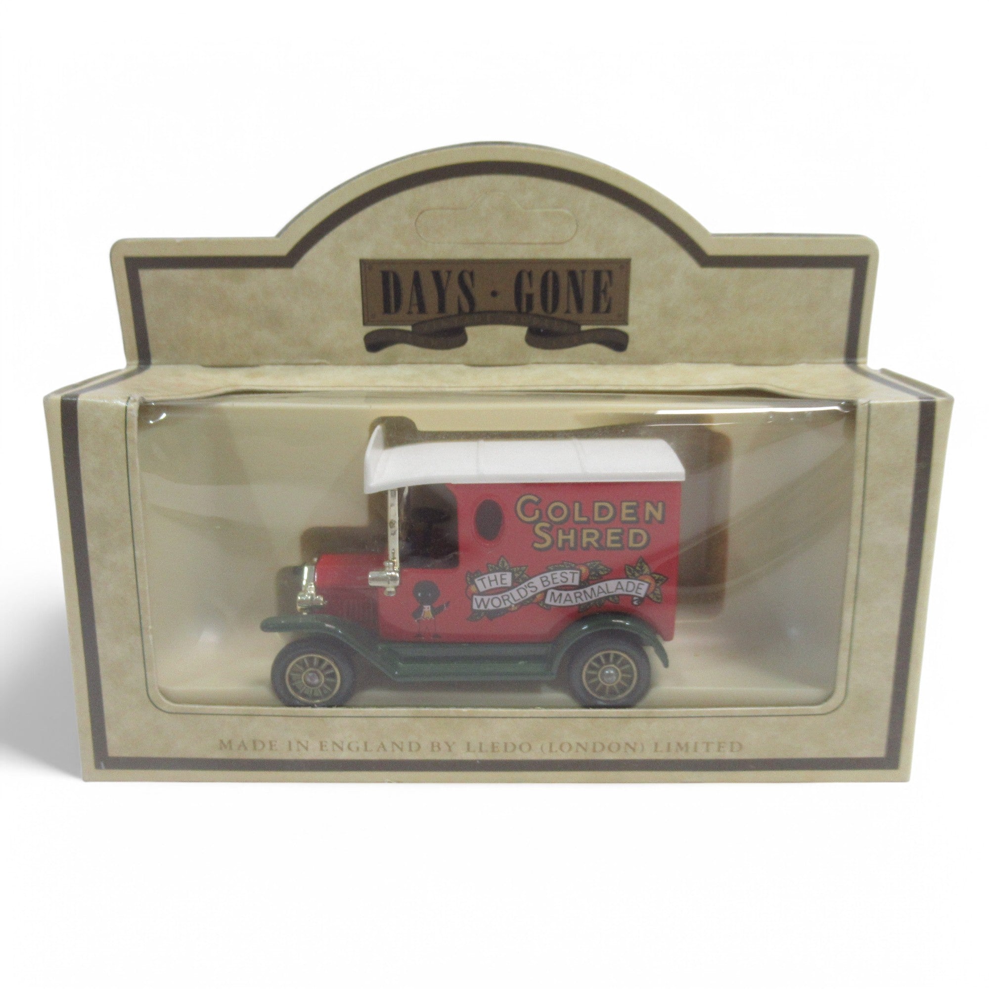 Front image of Lledo Models Of Days Gone 1920 Model T Ford Van Replica