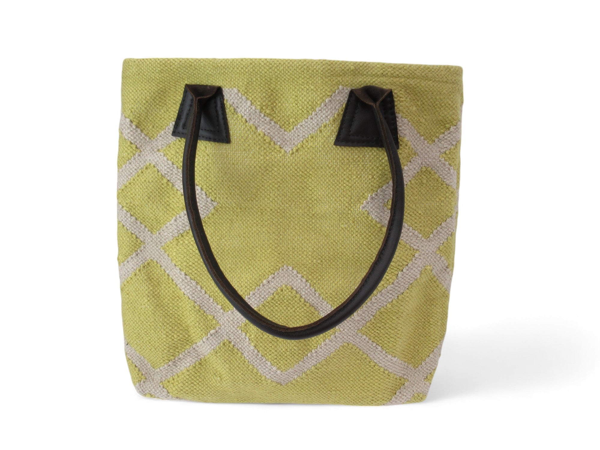 Back image for Weaver Green Tote Shopping Hand Bag Womenswear | Preloved