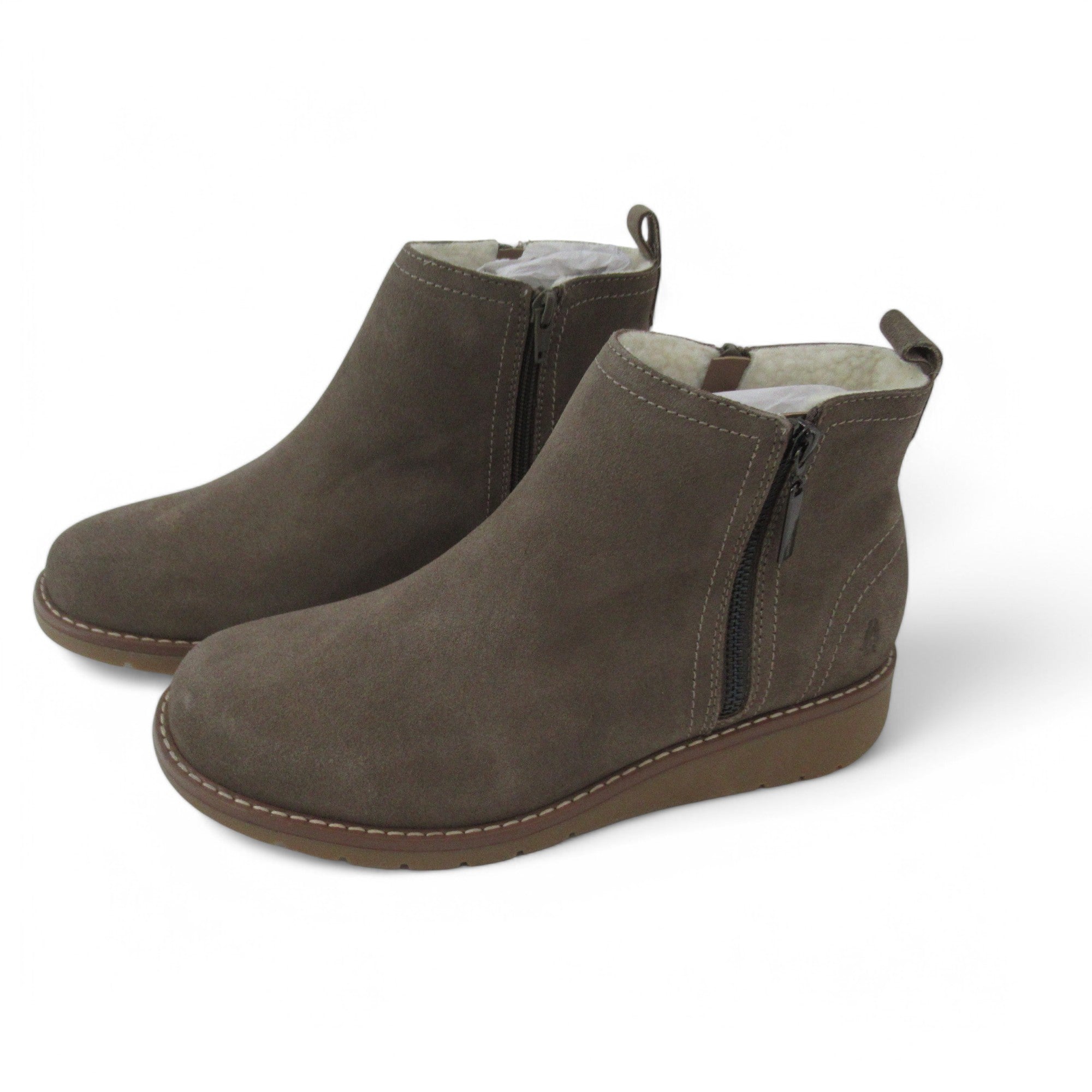 side image Hush Puppies Suede Boots UK 7 Taupe Womenswear | Preloved