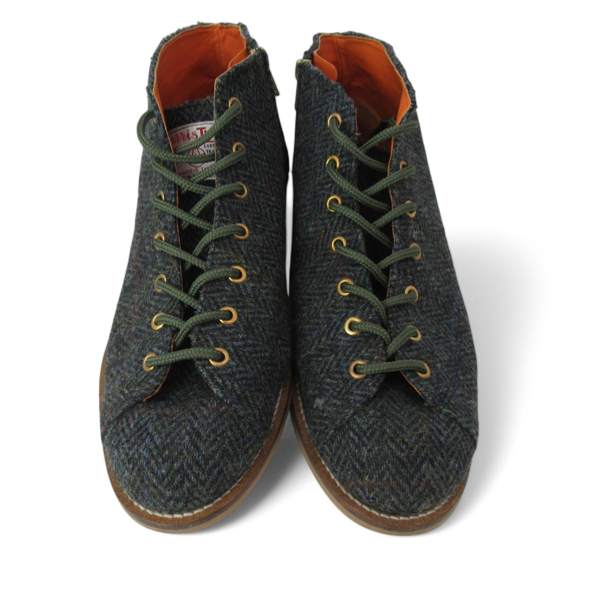 front image Harris Tweed Jeggy Nettle Shoes UK 9.5 Menswear | Preloved