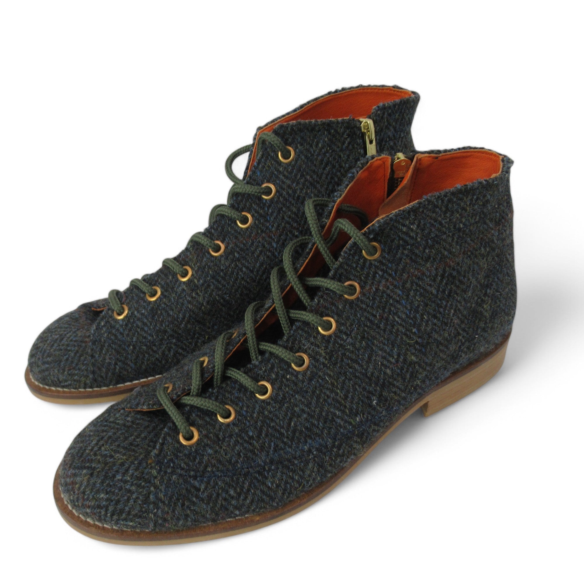 side image Harris Tweed Jeggy Nettle Shoes UK 9.5 Menswear | Preloved