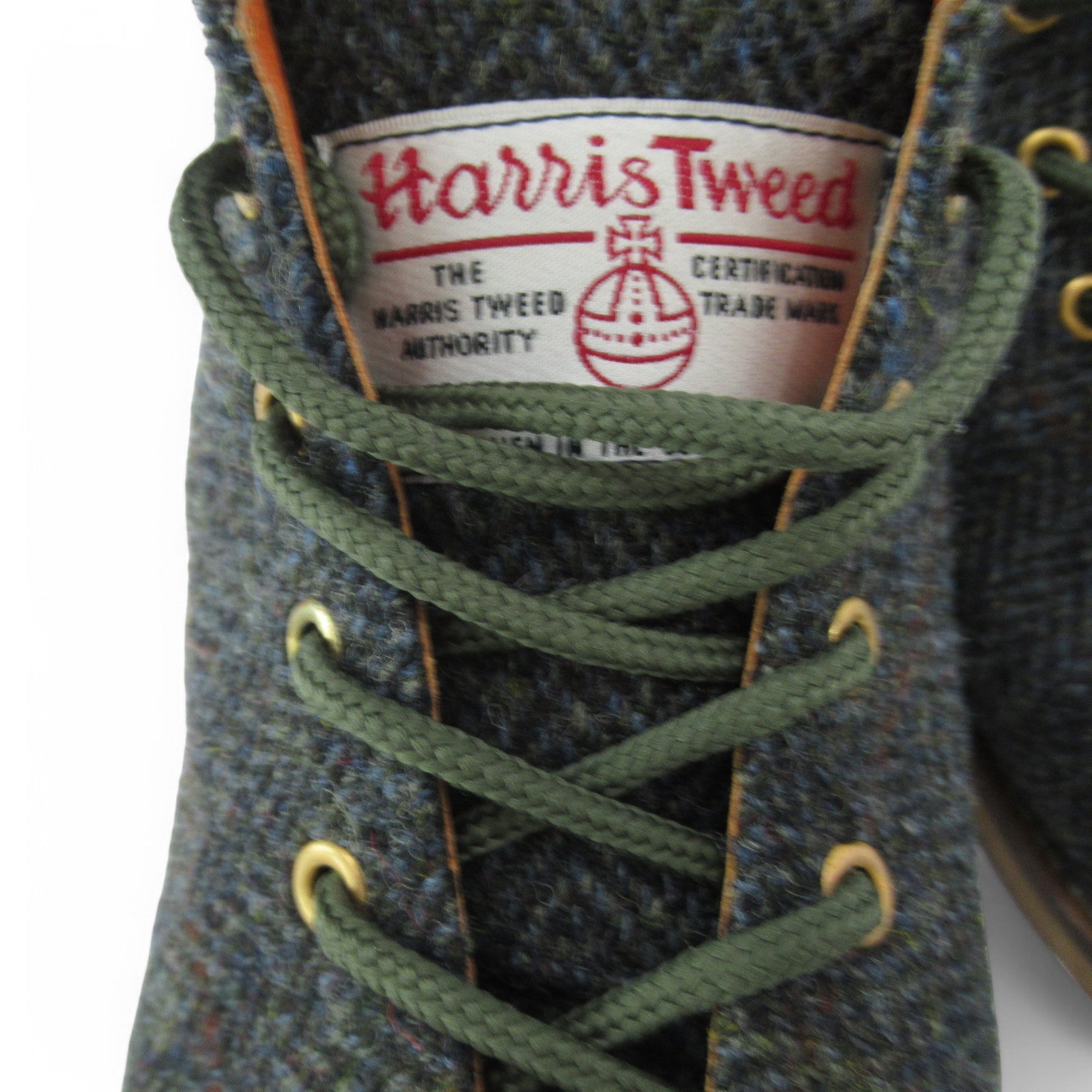 brand label image Harris Tweed Jeggy Nettle Shoes UK 9.5 Menswear | Preloved