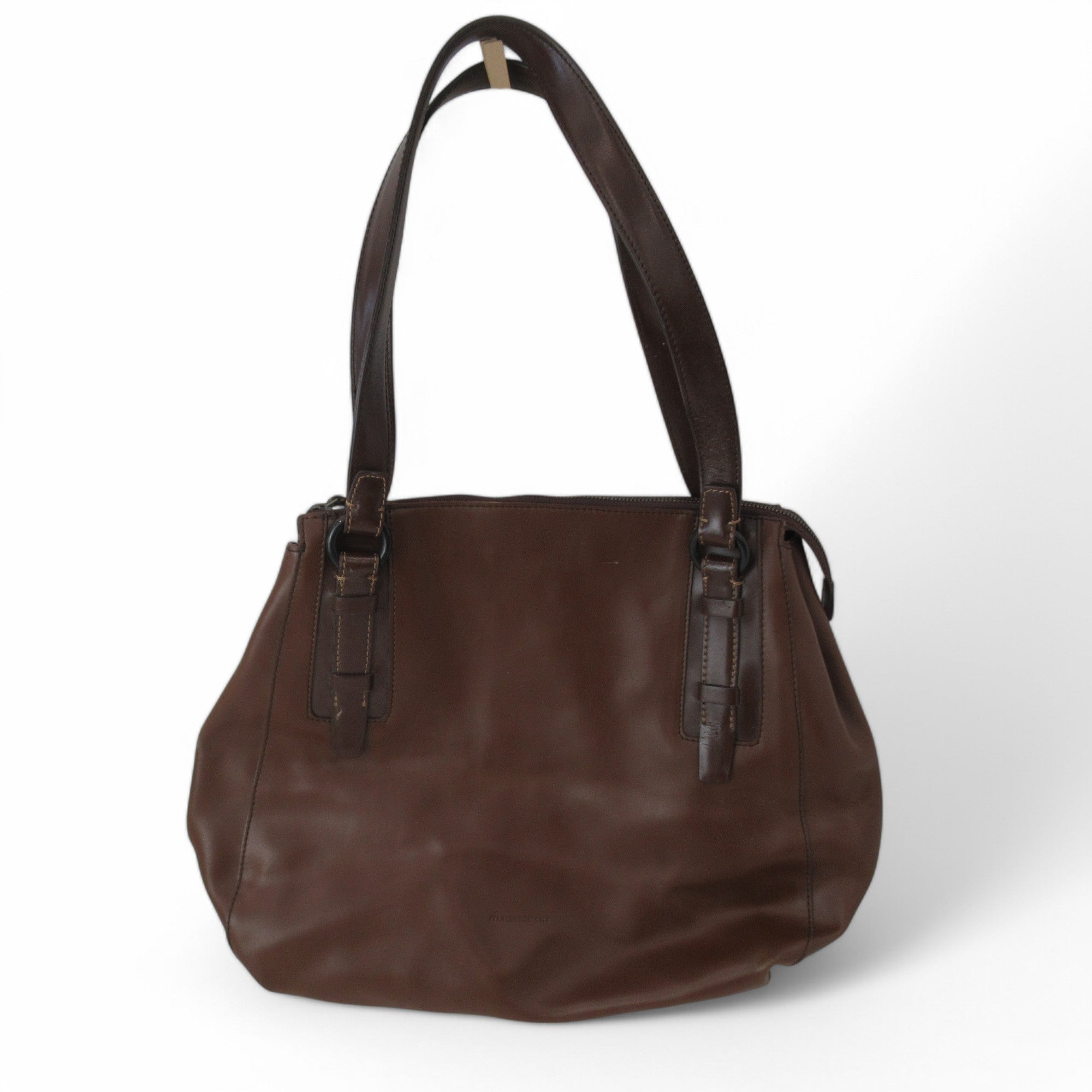 front image Francesco Biasia Leather Handbag Womenswear | Preloved