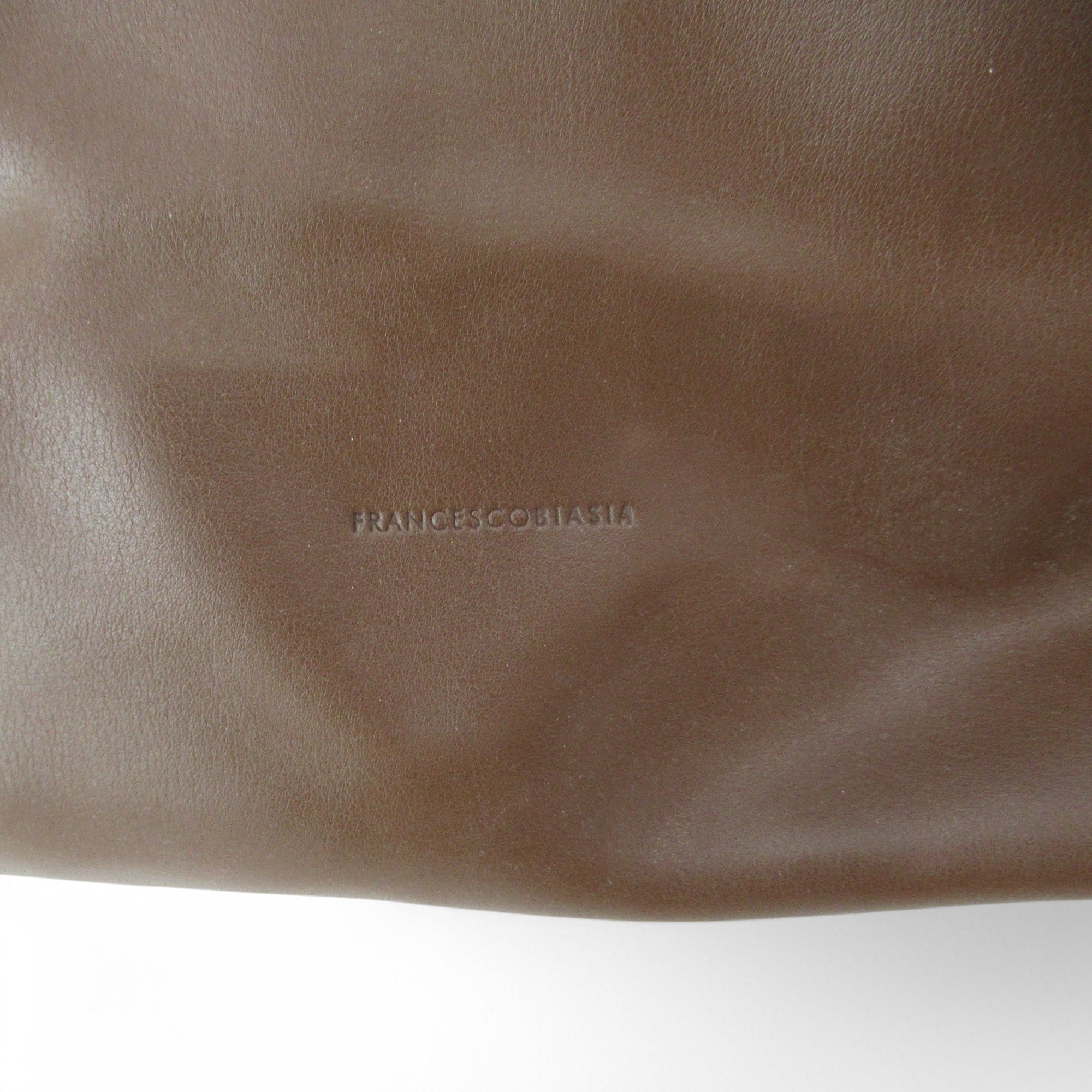 logo image Francesco Biasia Leather Handbag Womenswear | Preloved