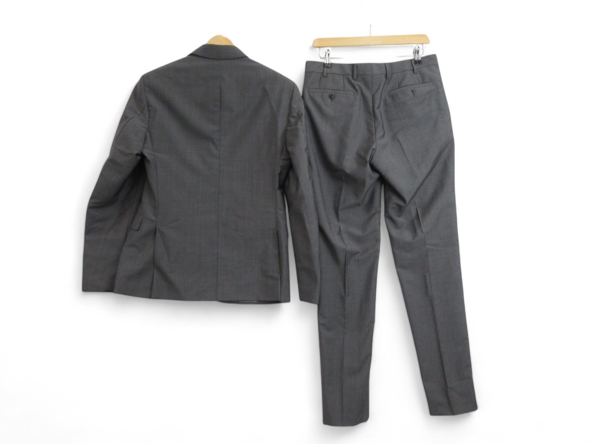 Back image for LAB Pal Zileri 2 Piece Suit Grey UK 36 Wool Menswear | Preloved