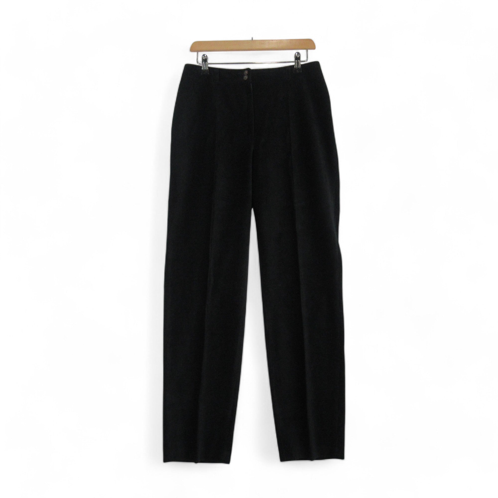 front image for Lapidus Of Sweden Vintage Cords W30 L31 Black Womenswear | Preloved