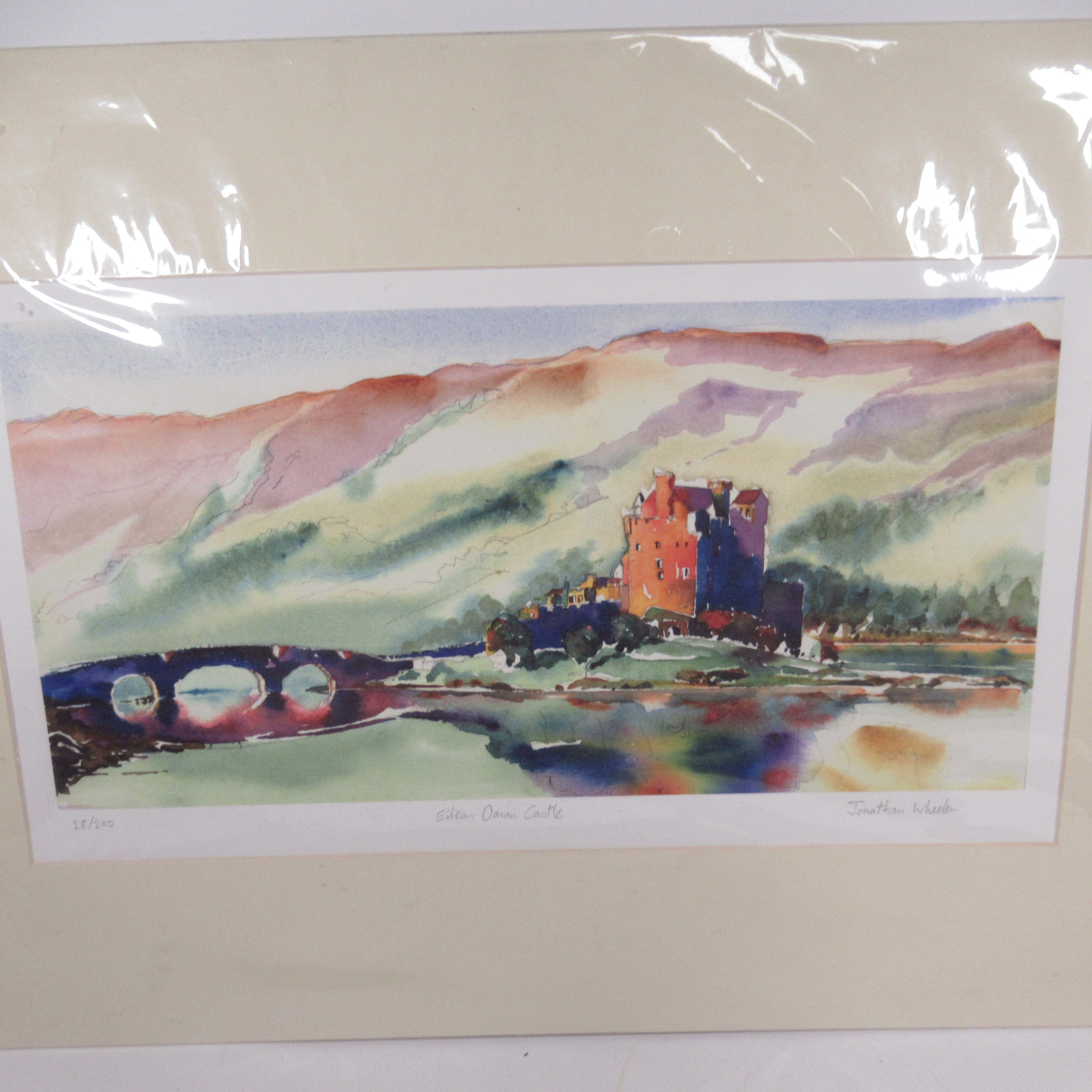 Eilean Donan Castle Art Print by Jonathan Wheeler 28/200 | Pre-loved