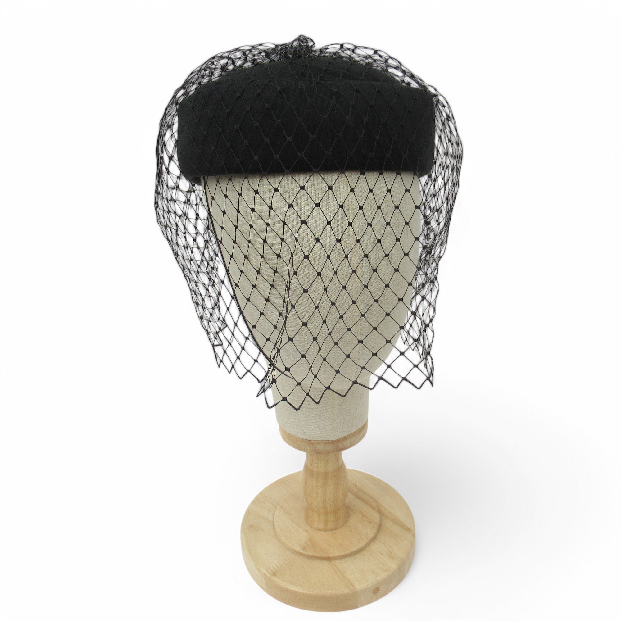 front image for Connor Mother Of Bride Vintage Hat Black Womenswear | Pre-loved