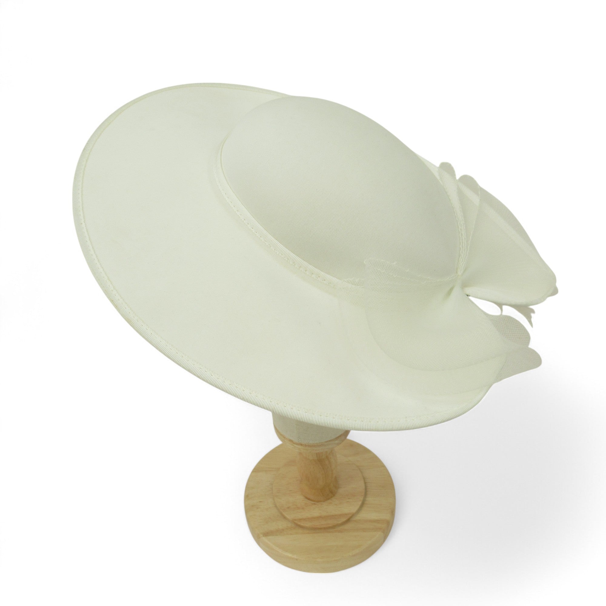 side image for Your Sixth Sense Mother Of Bride Vintage Hat White Womenswear | Pre-loved
