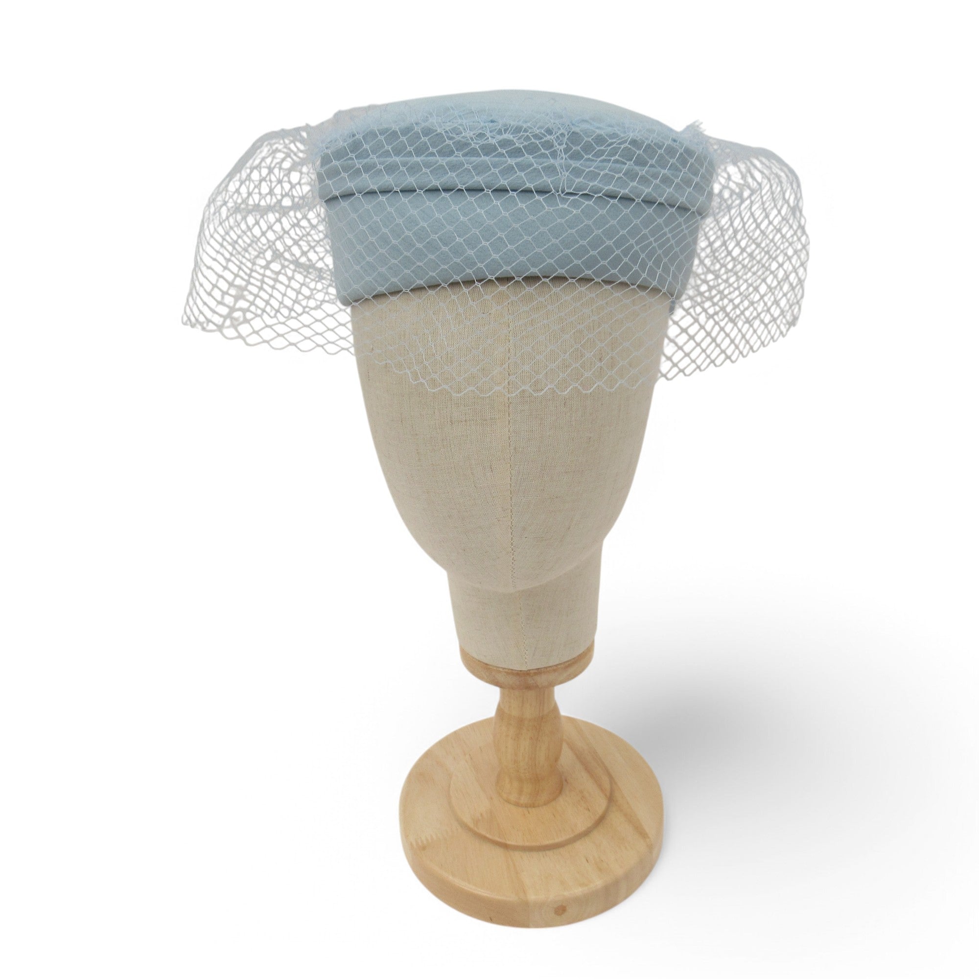front image for Connor Mother Of Bride Vintage Hat Blue Womenswear | Pre-loved