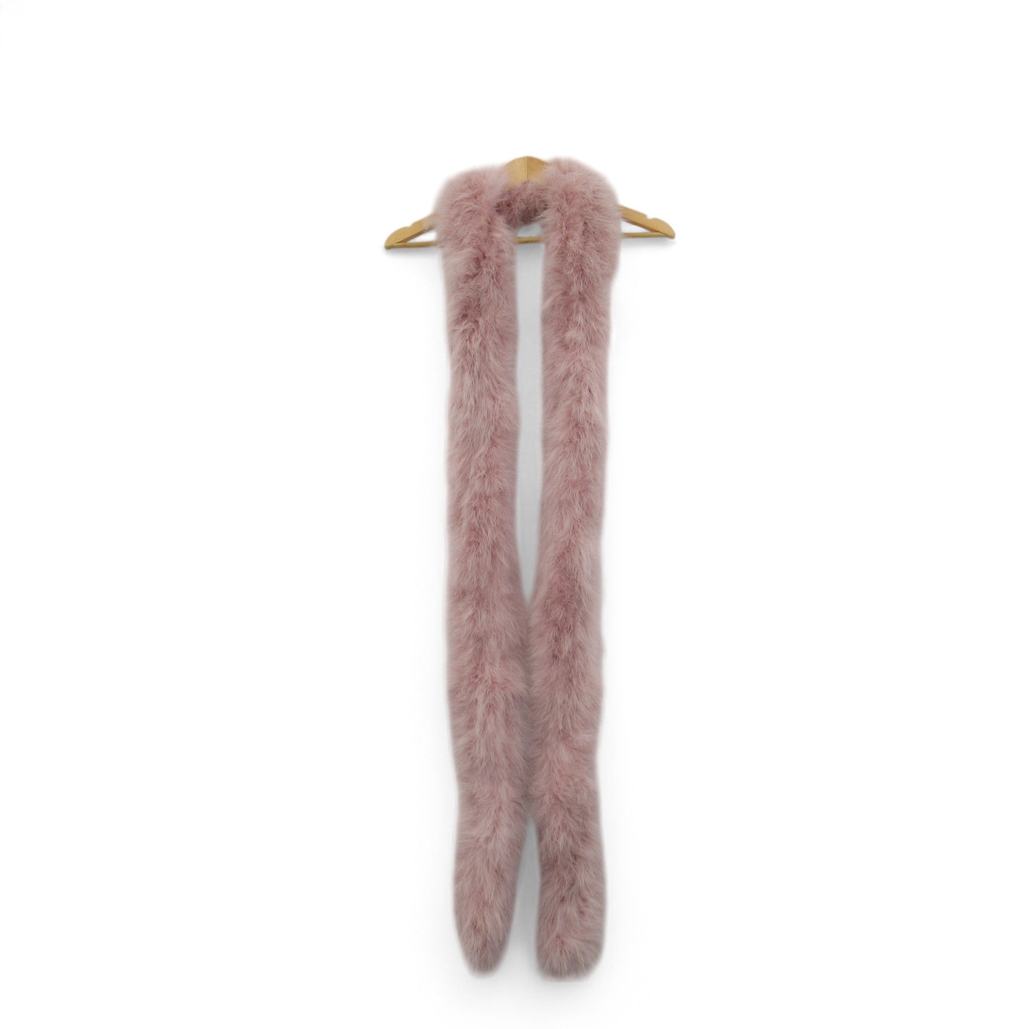 front image for Topshop Wedding Shawl Scarf Pink Feather Womenswear | Pre-loved