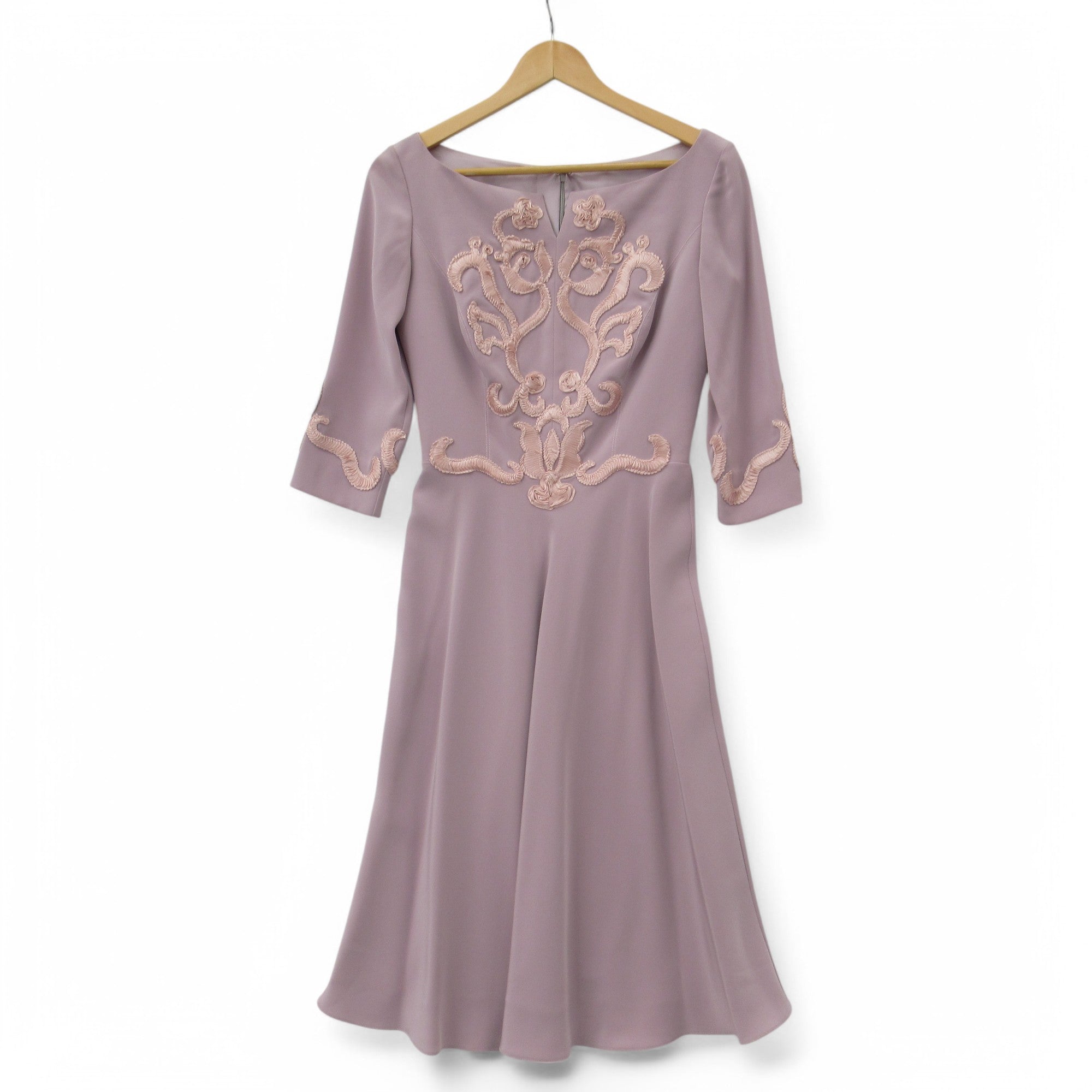 front image for David Fieldon Mother Of Bride Dress UK 12 Pink Womenswear | Pre-loved