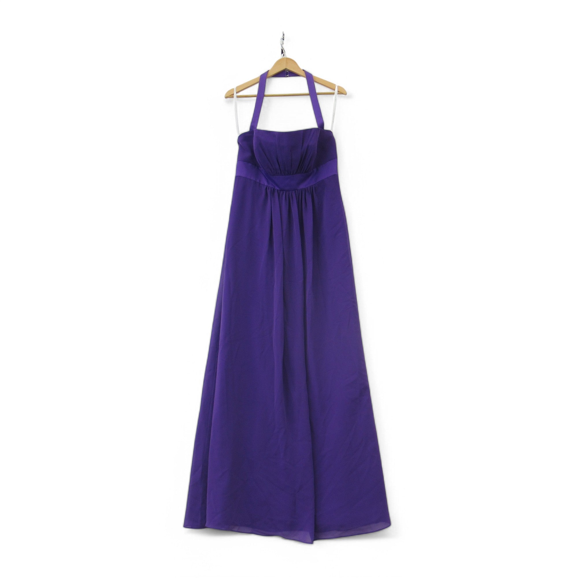 front image for Christina Wu Bridesmaid Dress Purple UK 28 Womenswear | Pre-loved