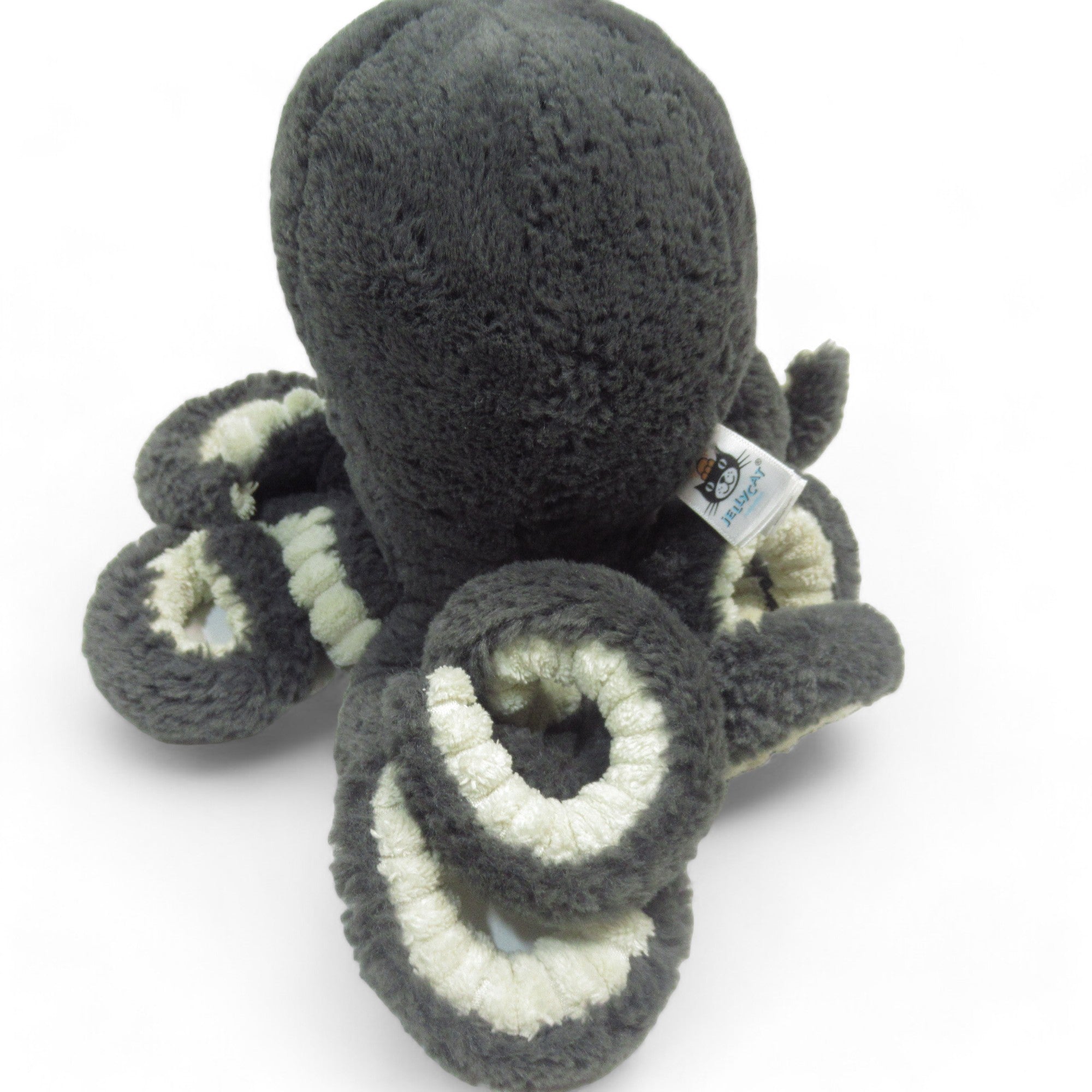 Jellycat Inky Octopus Grey Plush Soft Toy 7 Preloved