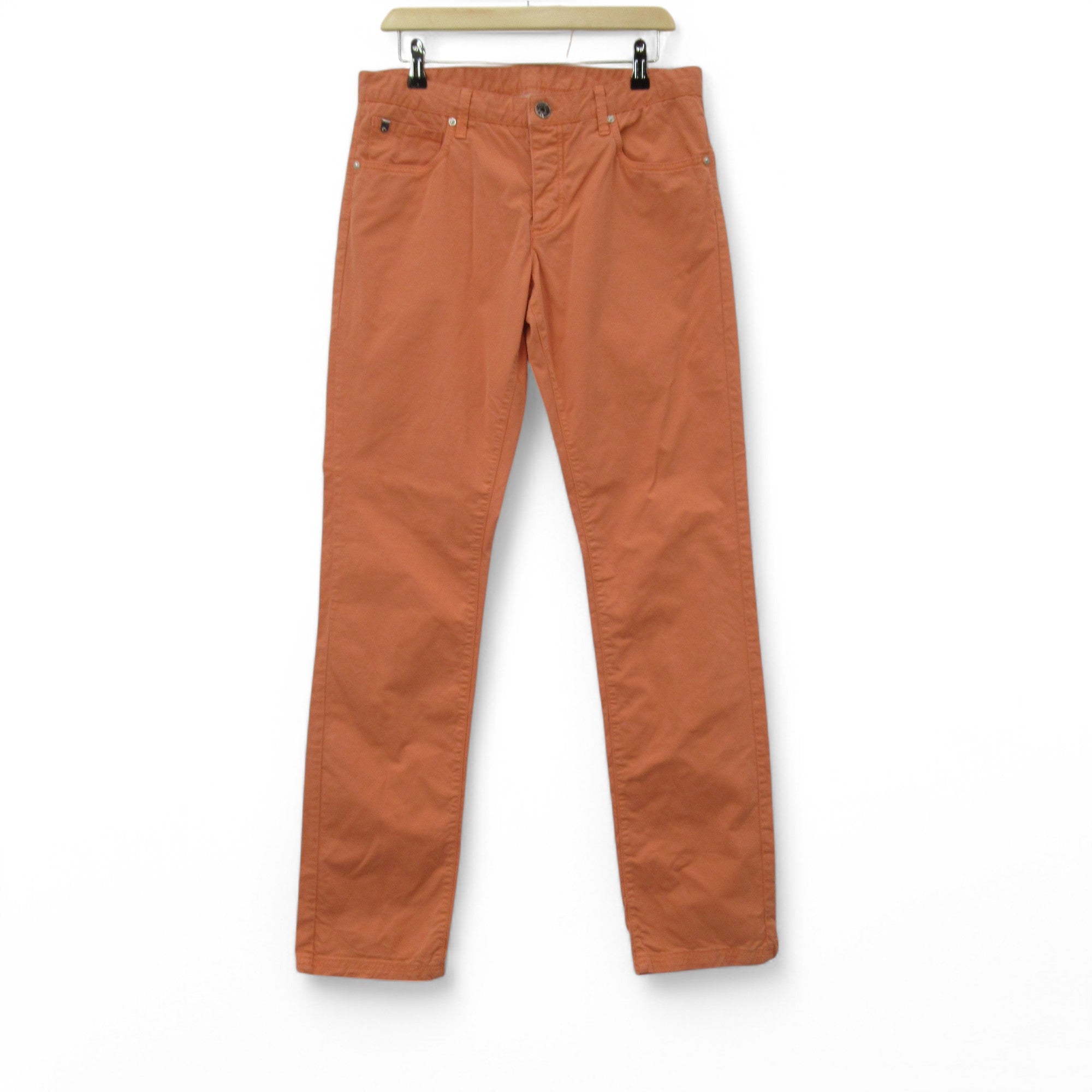 front image for Guess Chino Trousers Orange W32" L31" Menswear | Pre-loved
