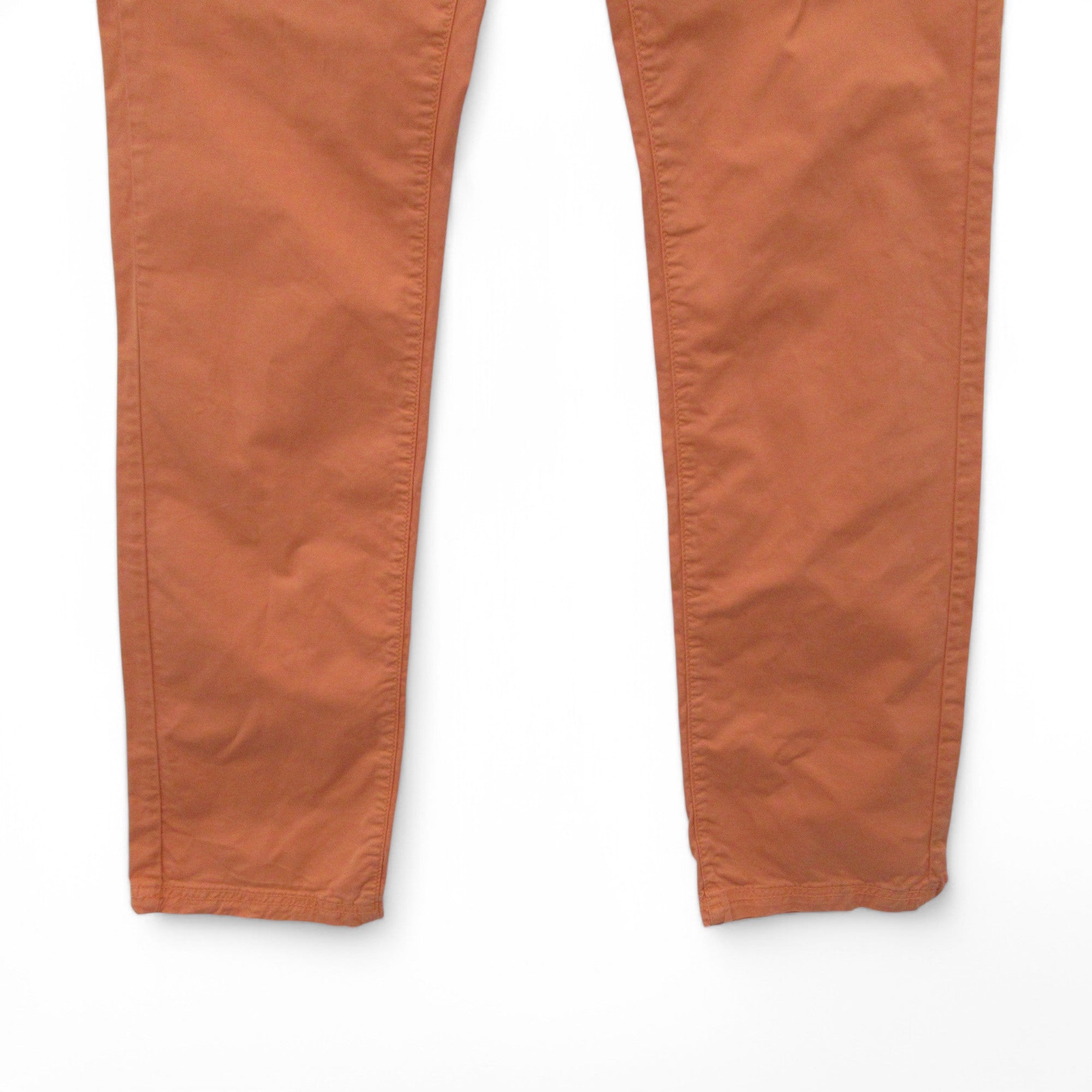 leg image for Guess Chino Trousers Orange W32" L31" Menswear | Pre-loved
