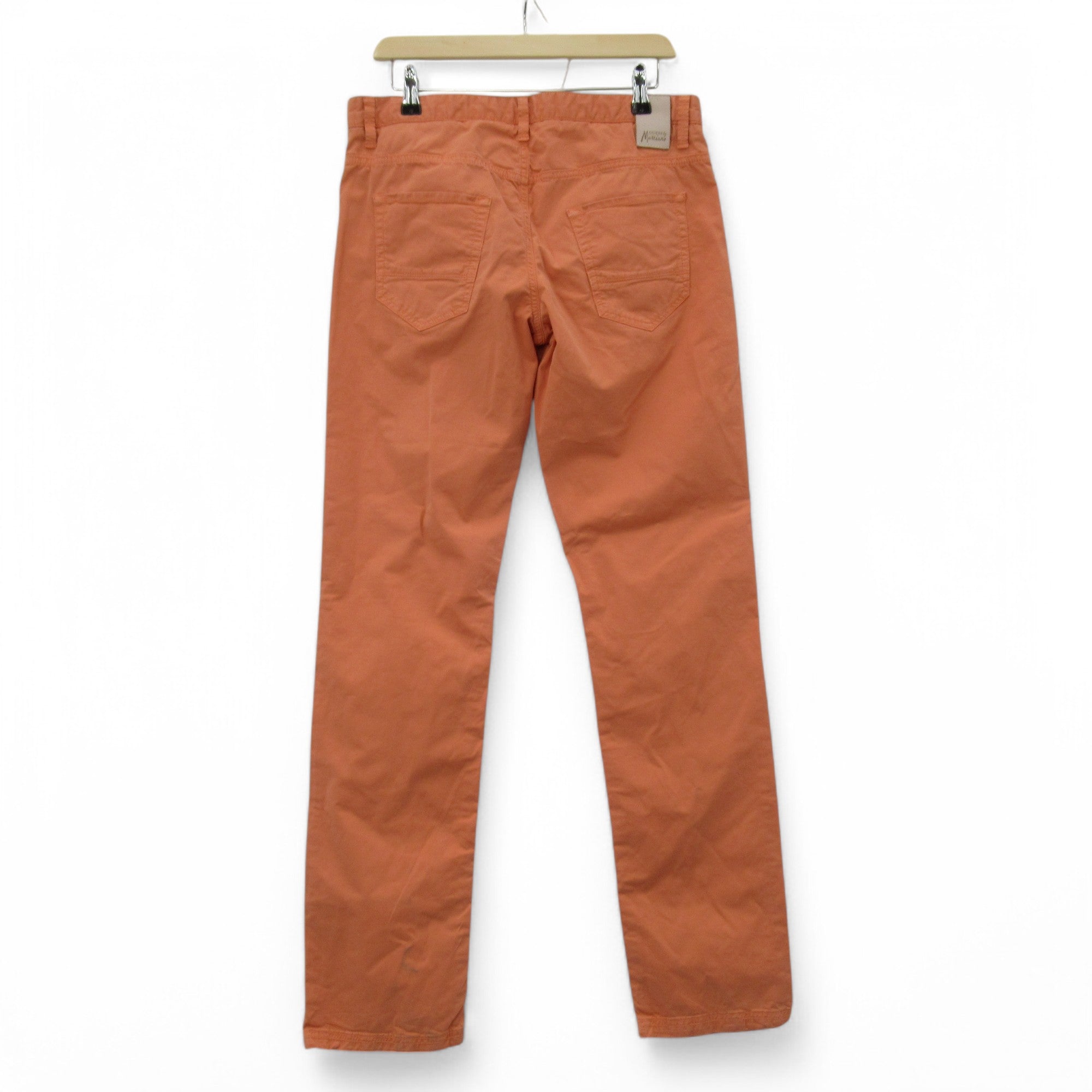 back image for Guess Chino Trousers Orange W32" L31" Menswear | Pre-loved