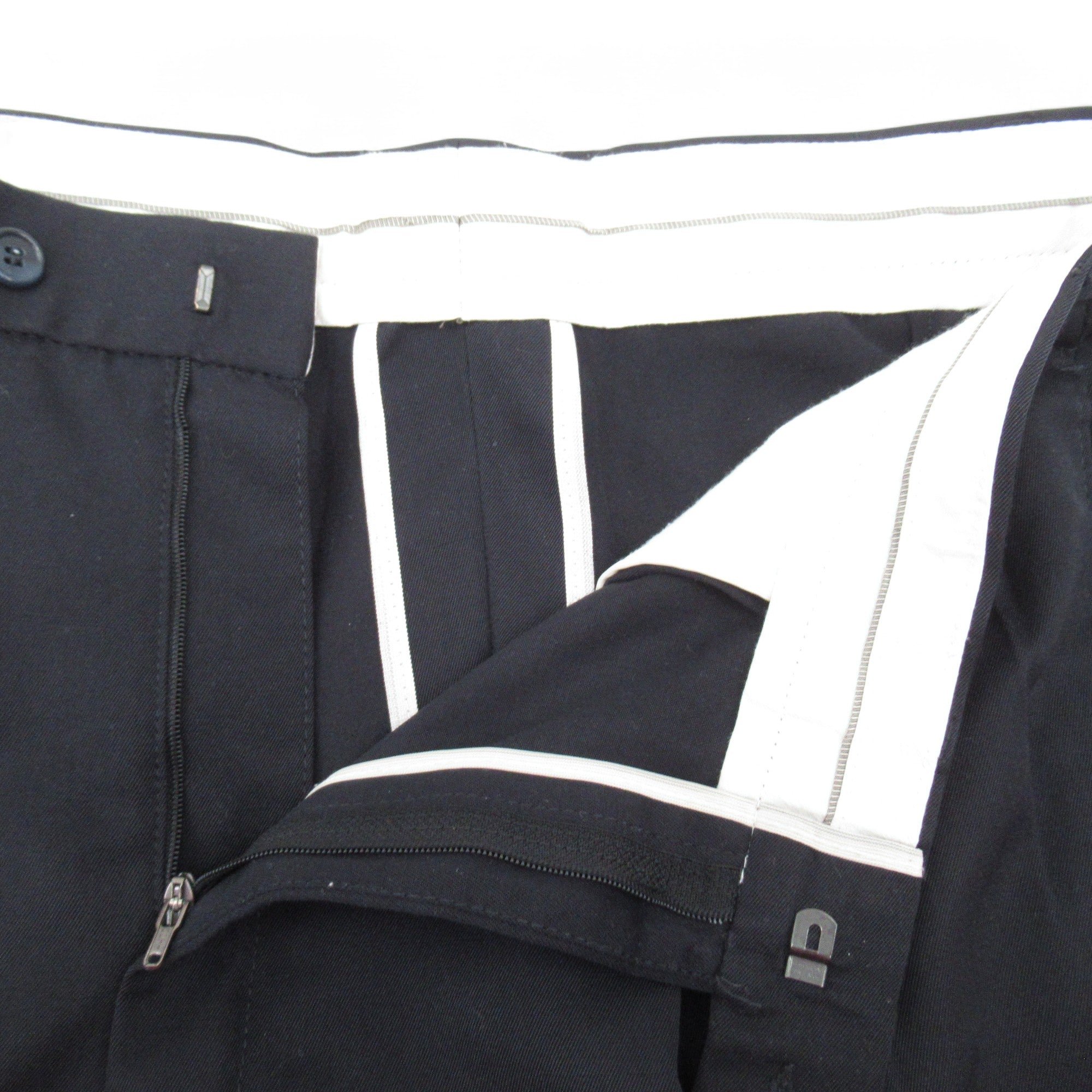 fasten image for St Michael Vintage Trousers Navy W36" L31" Menswear | Pre-loved