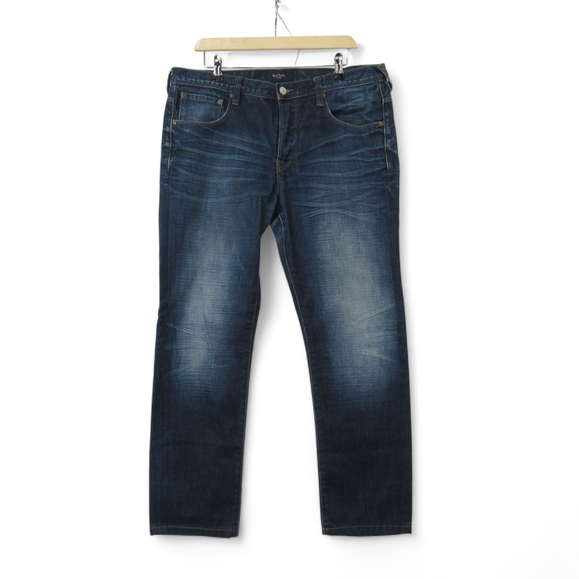front image for Paul Smith Denim Jeans Dark Blue W34" L27" Menswear | Pre-loved