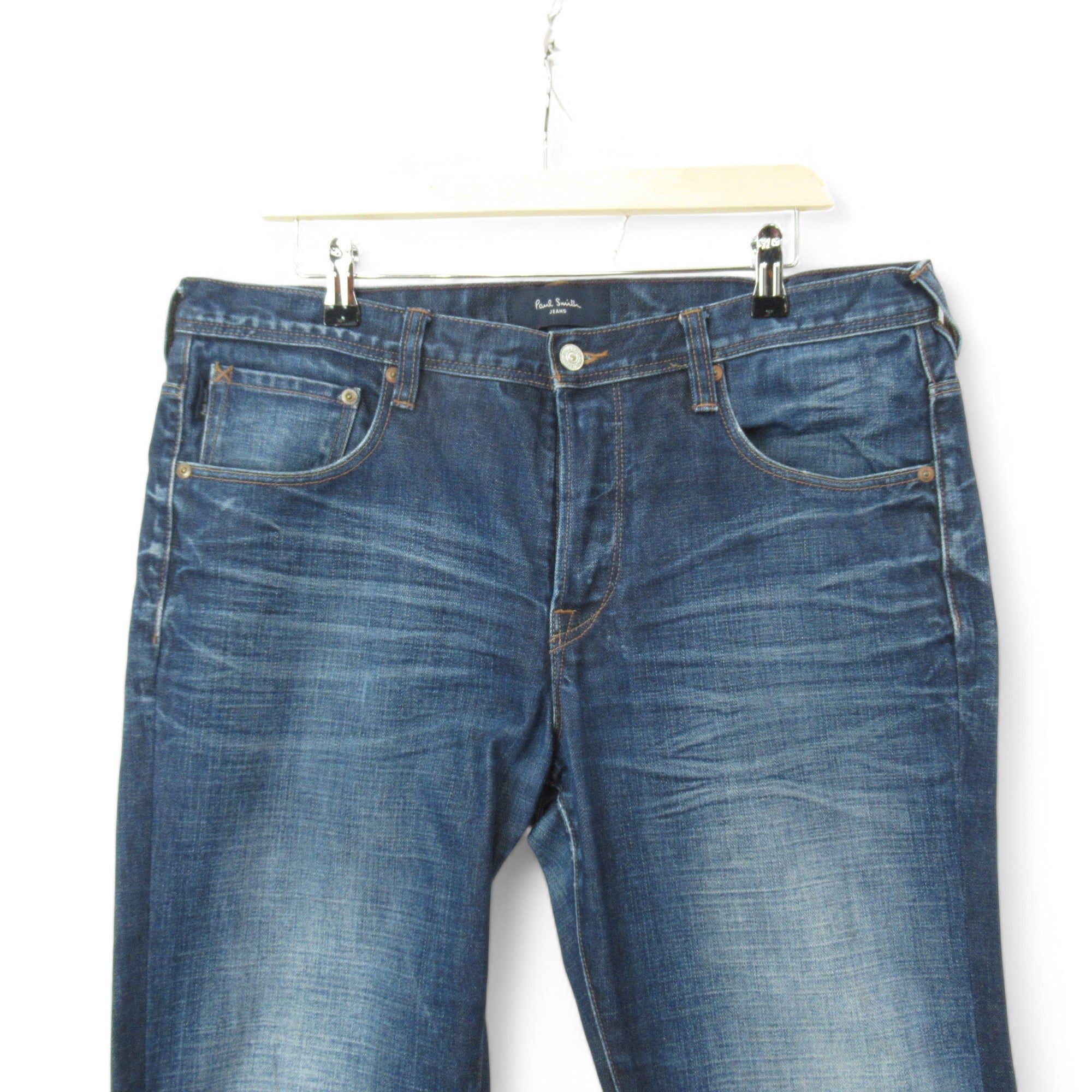 top image for Paul Smith Denim Jeans Dark Blue W34" L27" Menswear | Pre-loved