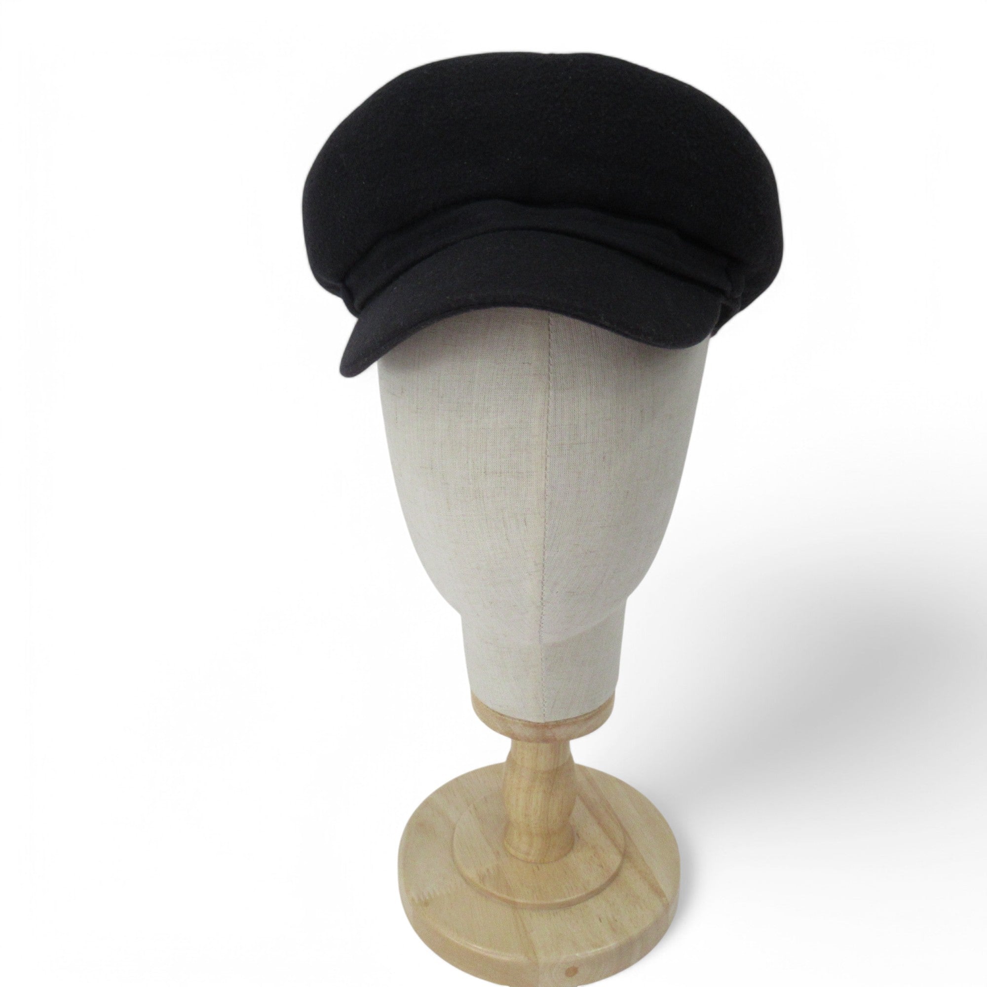 front image for Cappelleria Melegari Vintage Peaky Cap Navy Menswear | Pre-loved