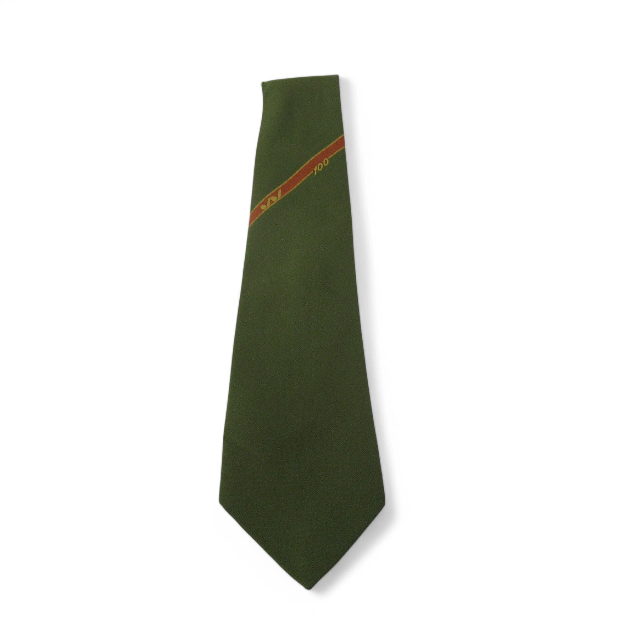 front image for Crestex Vintage Tie Green Menswear | Pre-loved
