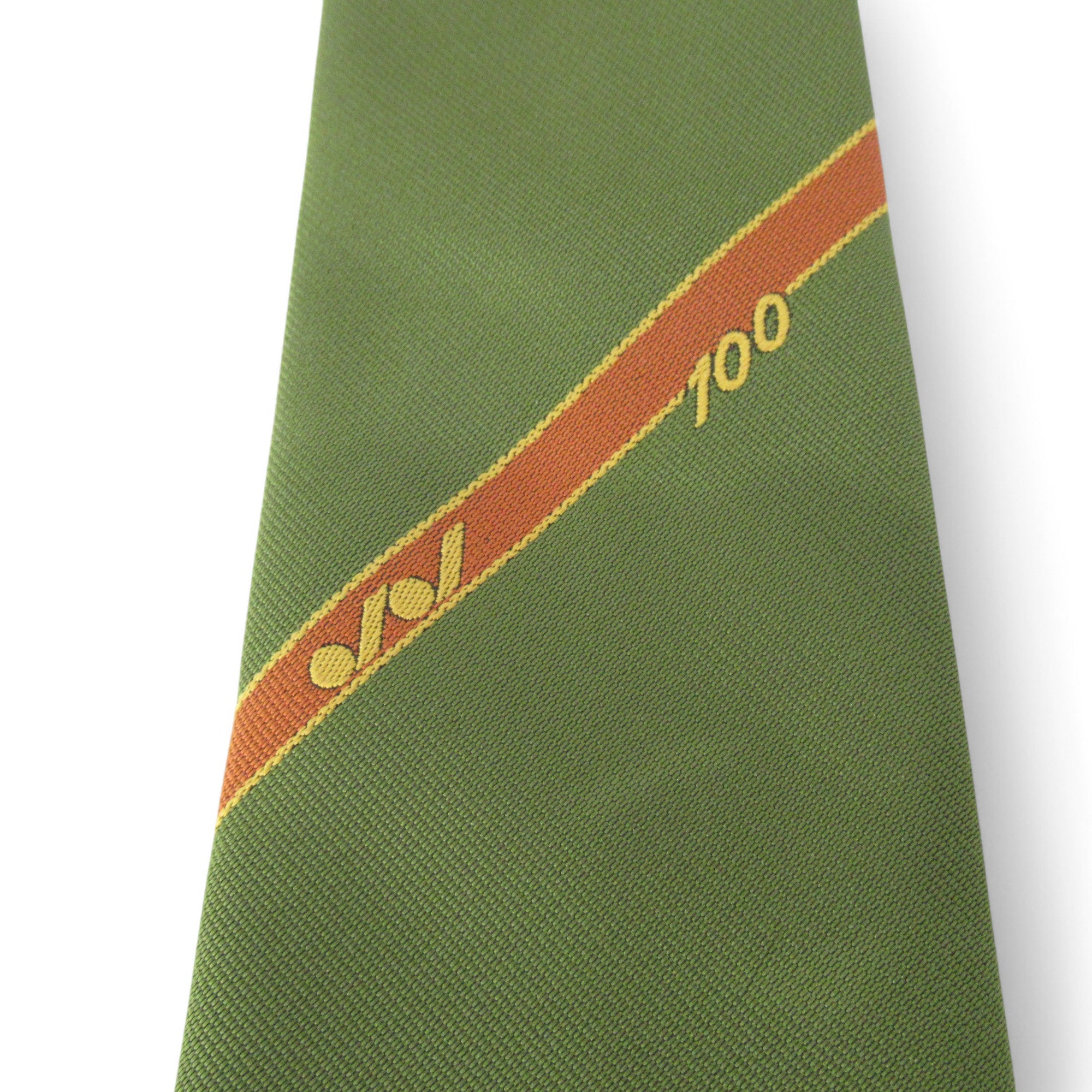 close up image for Crestex Vintage Tie Green Menswear | Pre-loved 