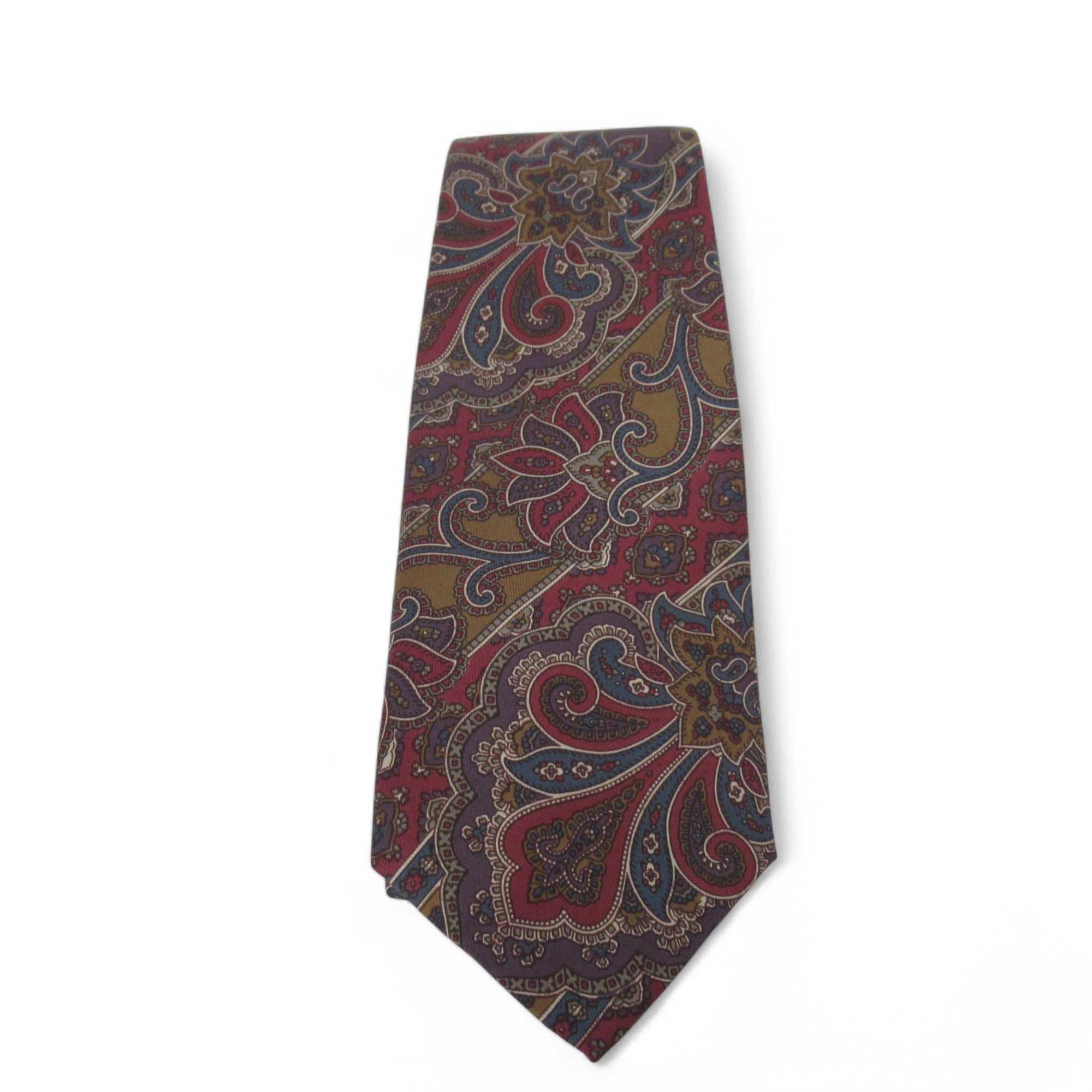 front image for Cochranes Of Chester Vintage Tie Paisley Menswear | Pre-loved 