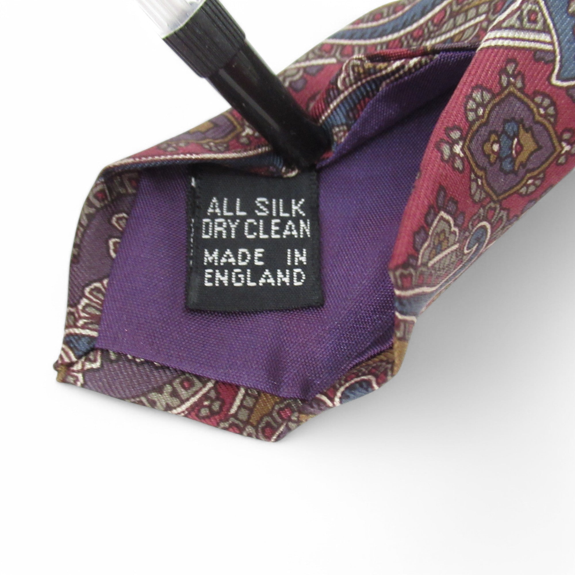 label image for Cochranes Of Chester Vintage Tie Paisley Menswear | Pre-loved 