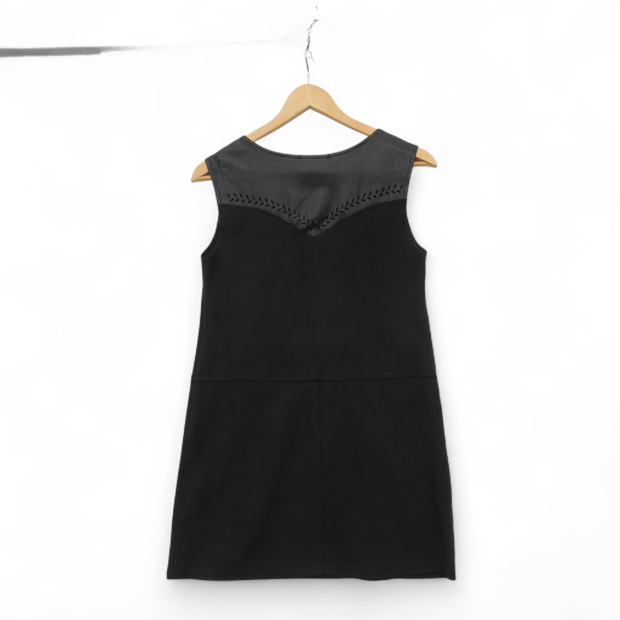 back image for Lenny B Paris Suedette Dress Black Small Womenswear | Pre-loved