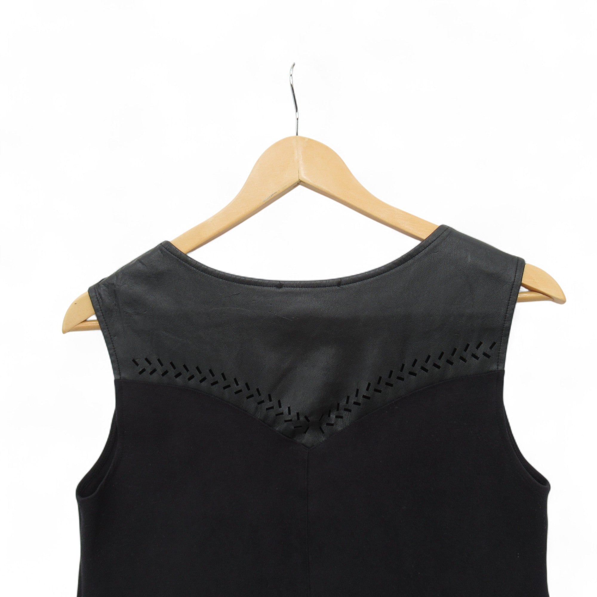 back image for Lenny B Paris Suedette Dress Black Small Womenswear | Pre-loved