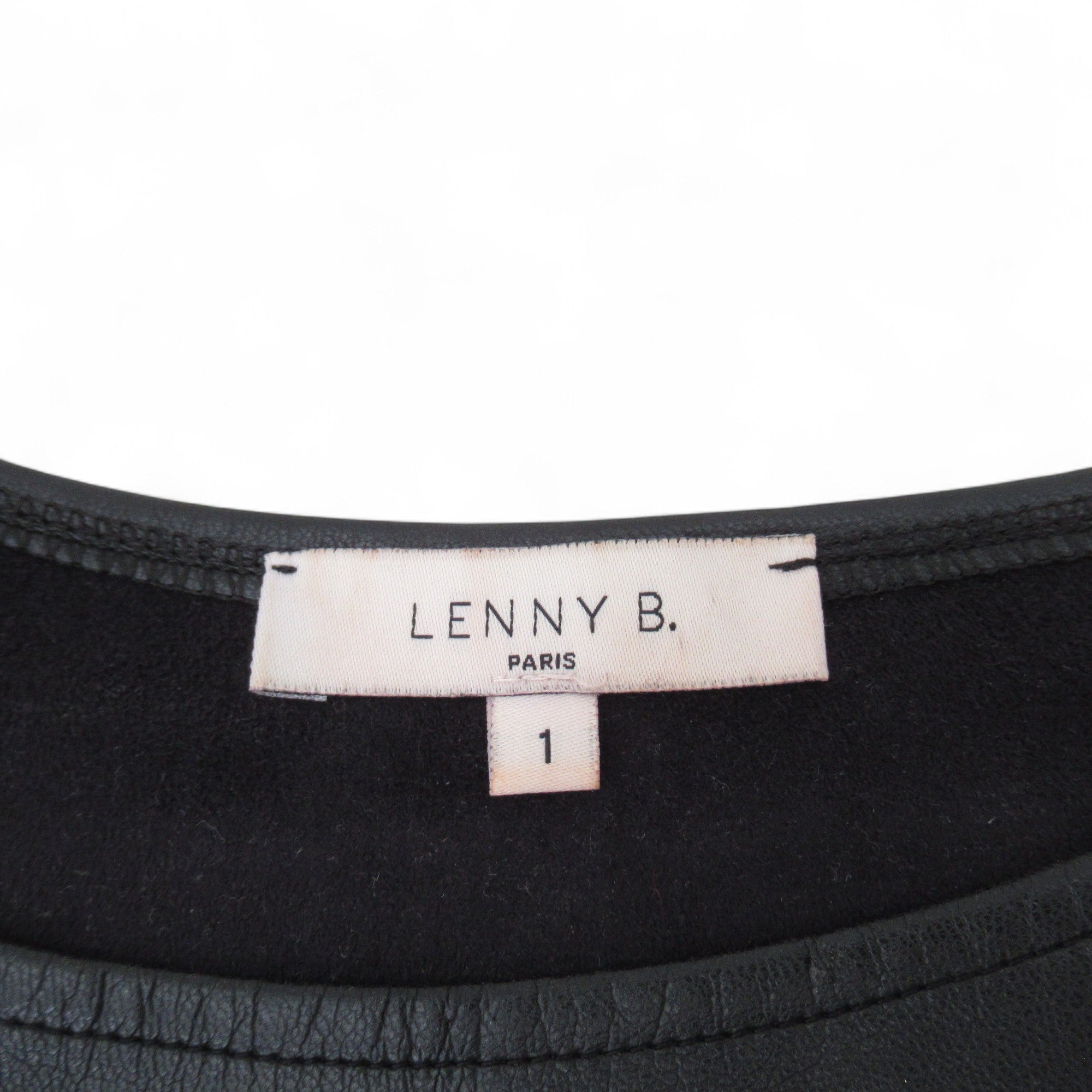 label image for Lenny B Paris Suedette Dress Black Small Womenswear | Pre-loved