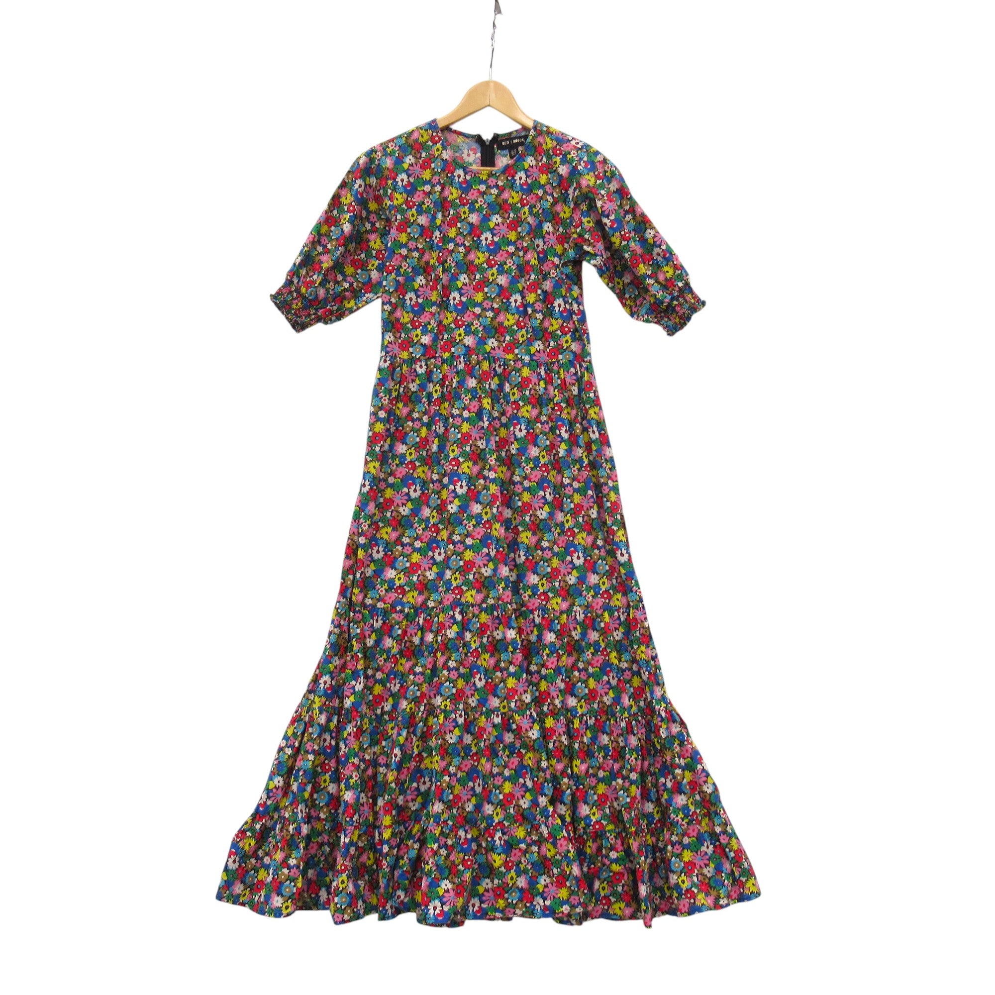 front image for QED London Maxi Dress UK 10 Floral Womenswear | Pre-loved