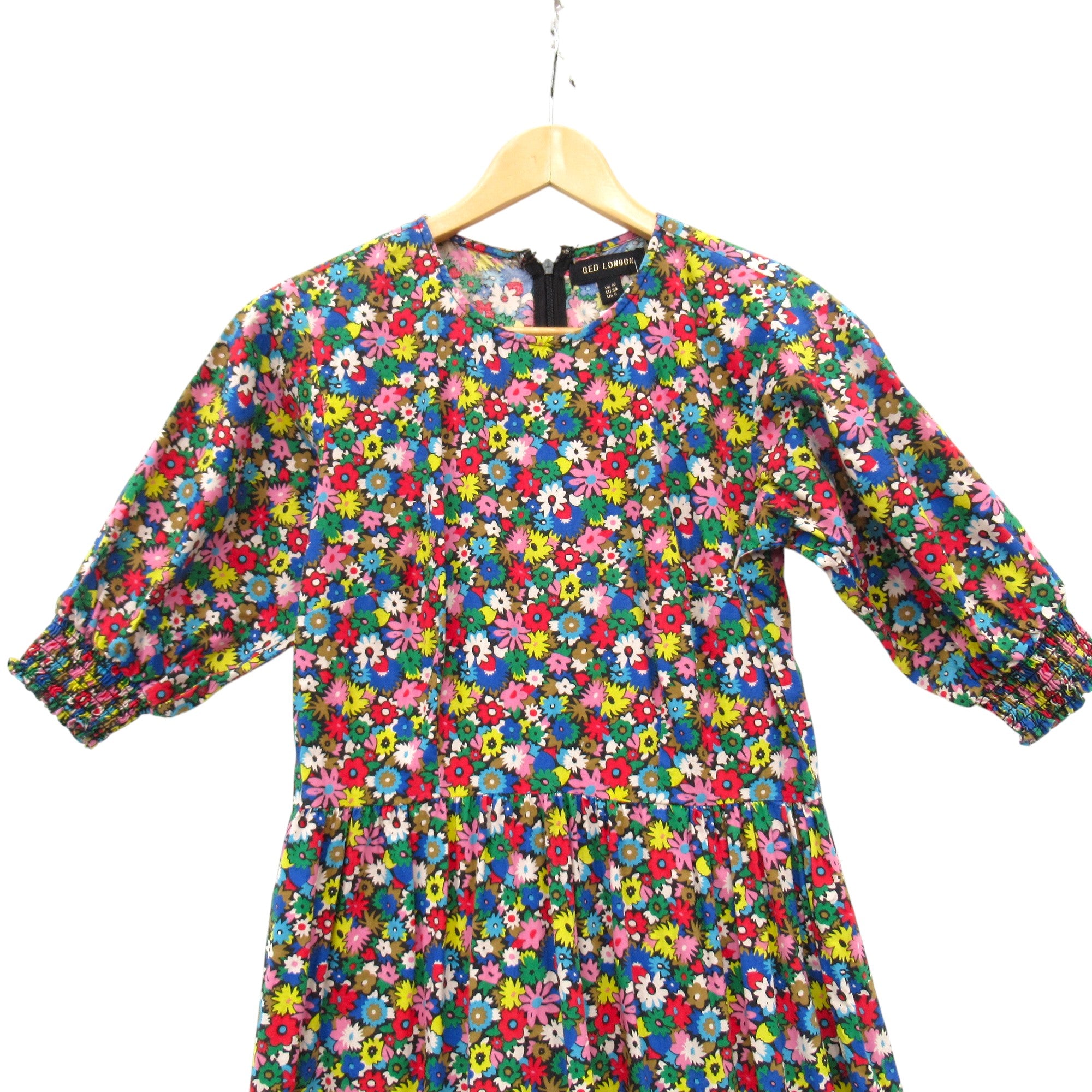 top image for QED London Maxi Dress UK 10 Floral Womenswear | Pre-loved